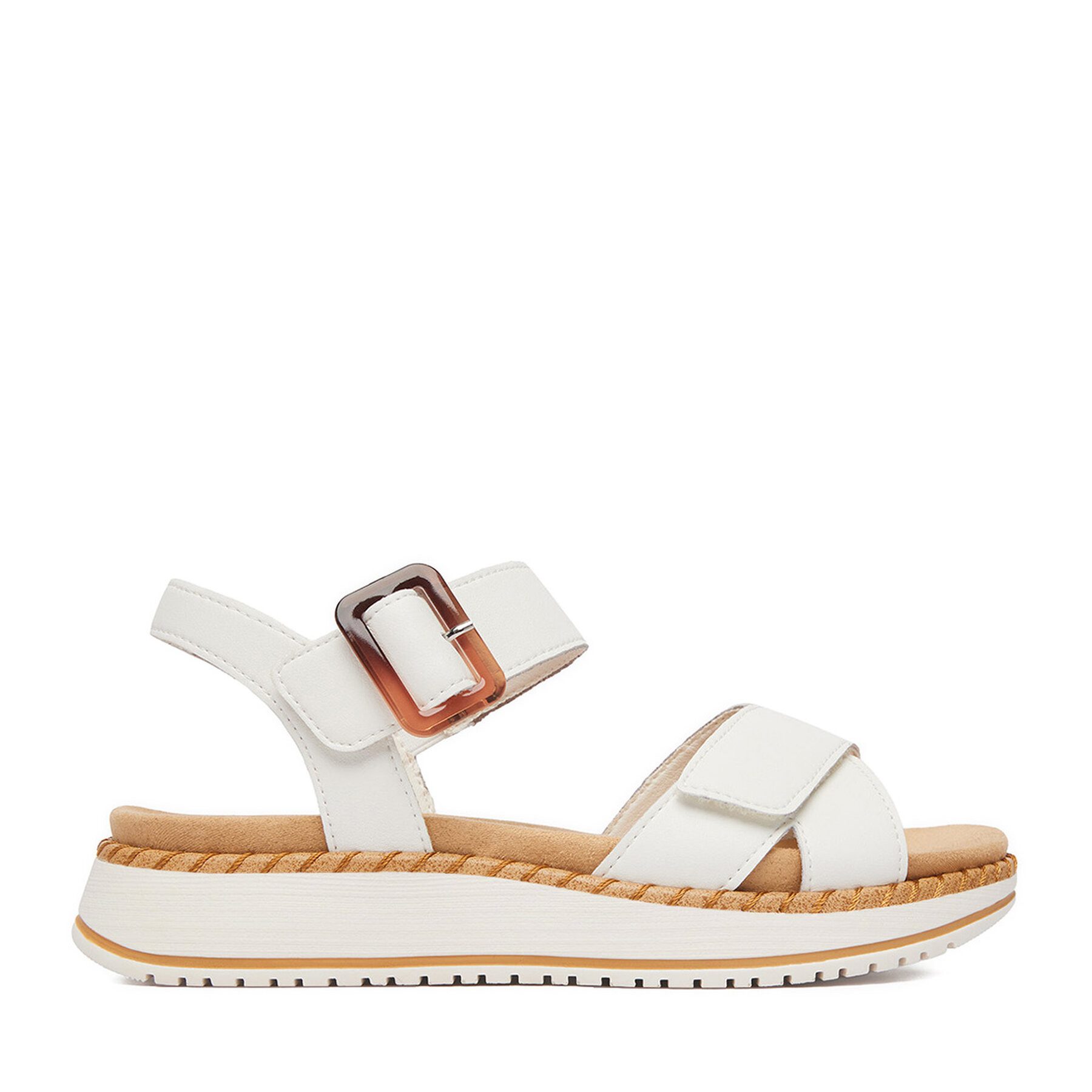 Remonte Remonte Damen-Sandalen Weiß Sandale