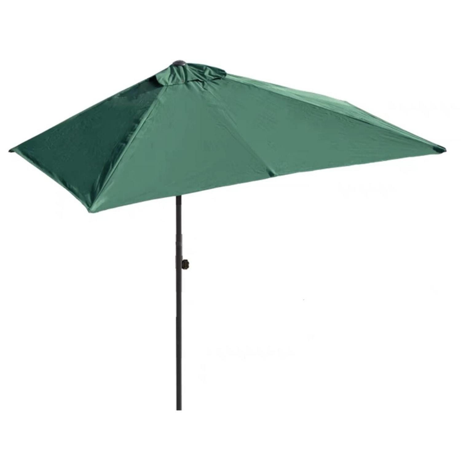 LuxusKollektion Balkonschirm Balkon Sonnenschirm Halb Rechteckig 200x100 Grün
