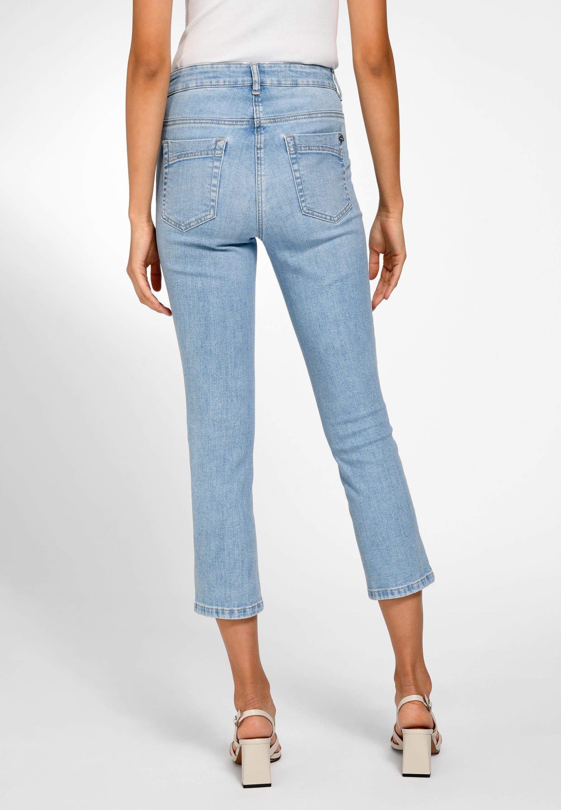 Cotton blue_denim 7/8-Jeans Basler