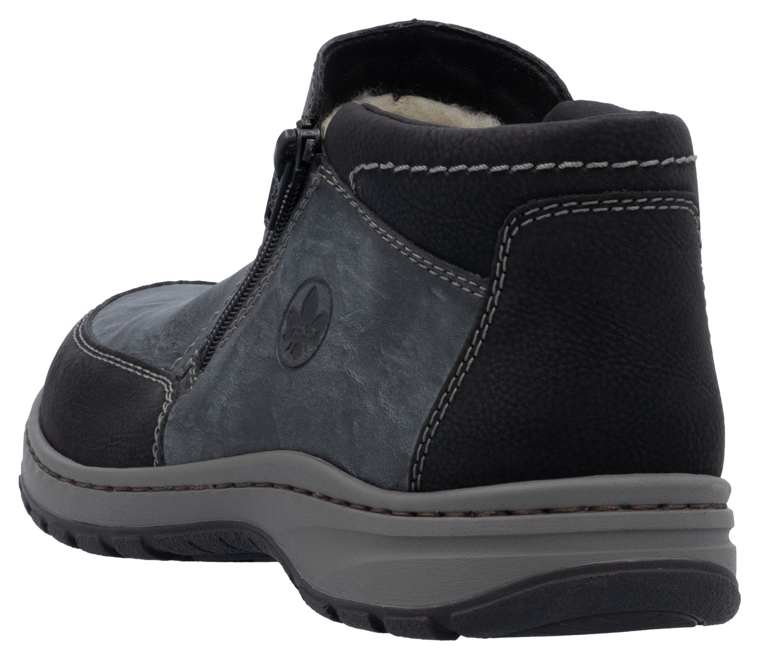 Rieker Winterboots, Winterstiefelette, Halbschuh mit beidseitigen Reißversc günstig online kaufen