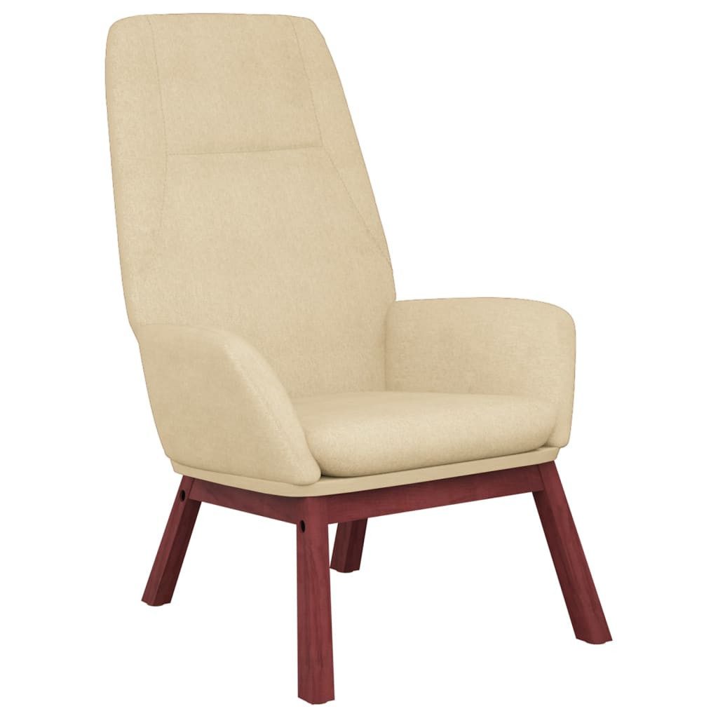 vidaXL Sessel Relaxsessel Creme Stoff (1-St) günstig online kaufen