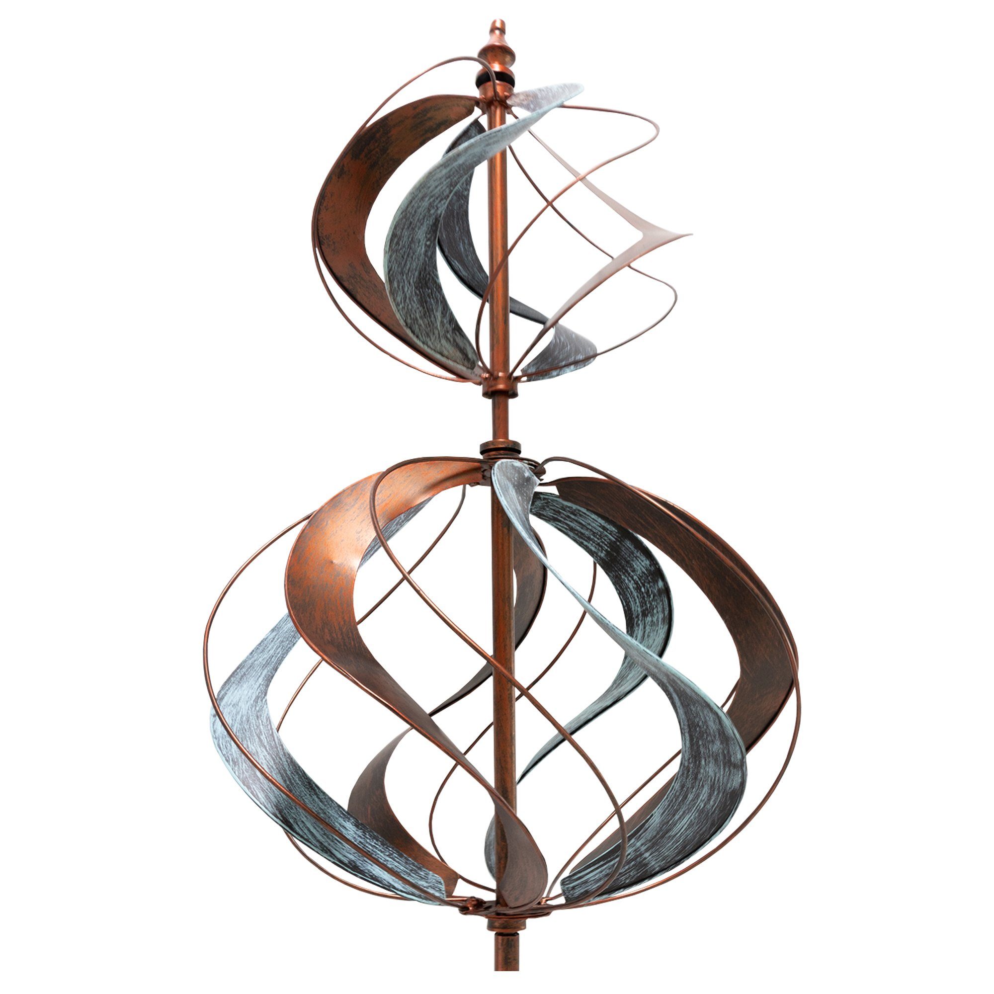 Lemodo Windspiel Wndrad "Tulip", 213 cm hoch, richtet sich nach dem