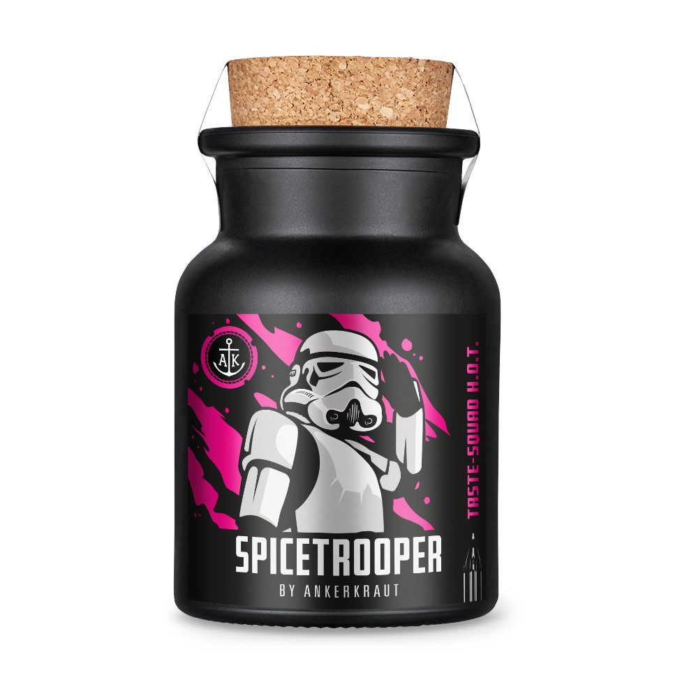 Ankerkraut Gewürz Original Stormtrooper Gewürz-Box, (3er Gewürz-Set in Sichtfenster-Box, Im Set enthalten sind: Smoketrooper, Spicetrooper, Salttrooper), 3er-Box als cooles Geschenk