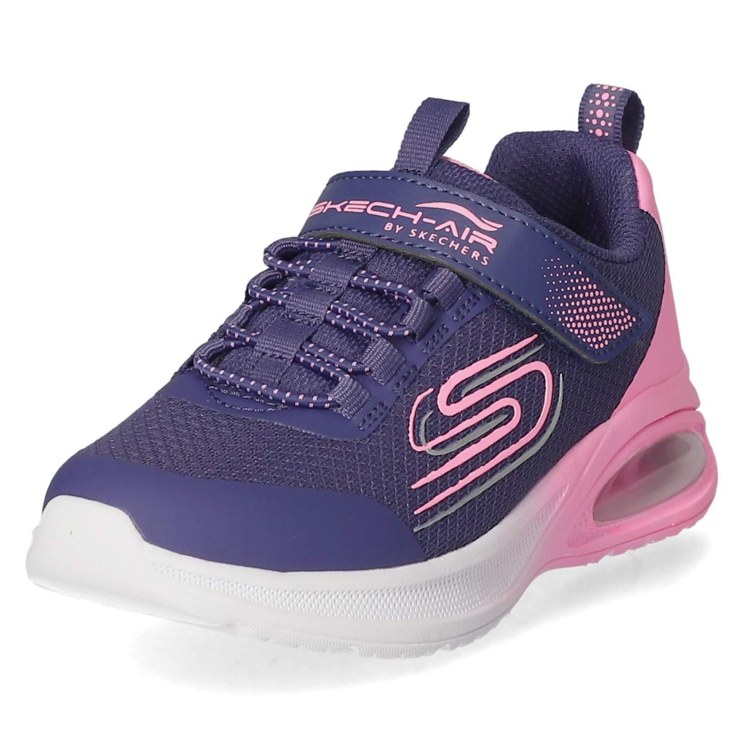 Skechers Skechers Sneaker Low 303595L NVPK Mädchen Textil blue Slipper – Bild 2 von 5