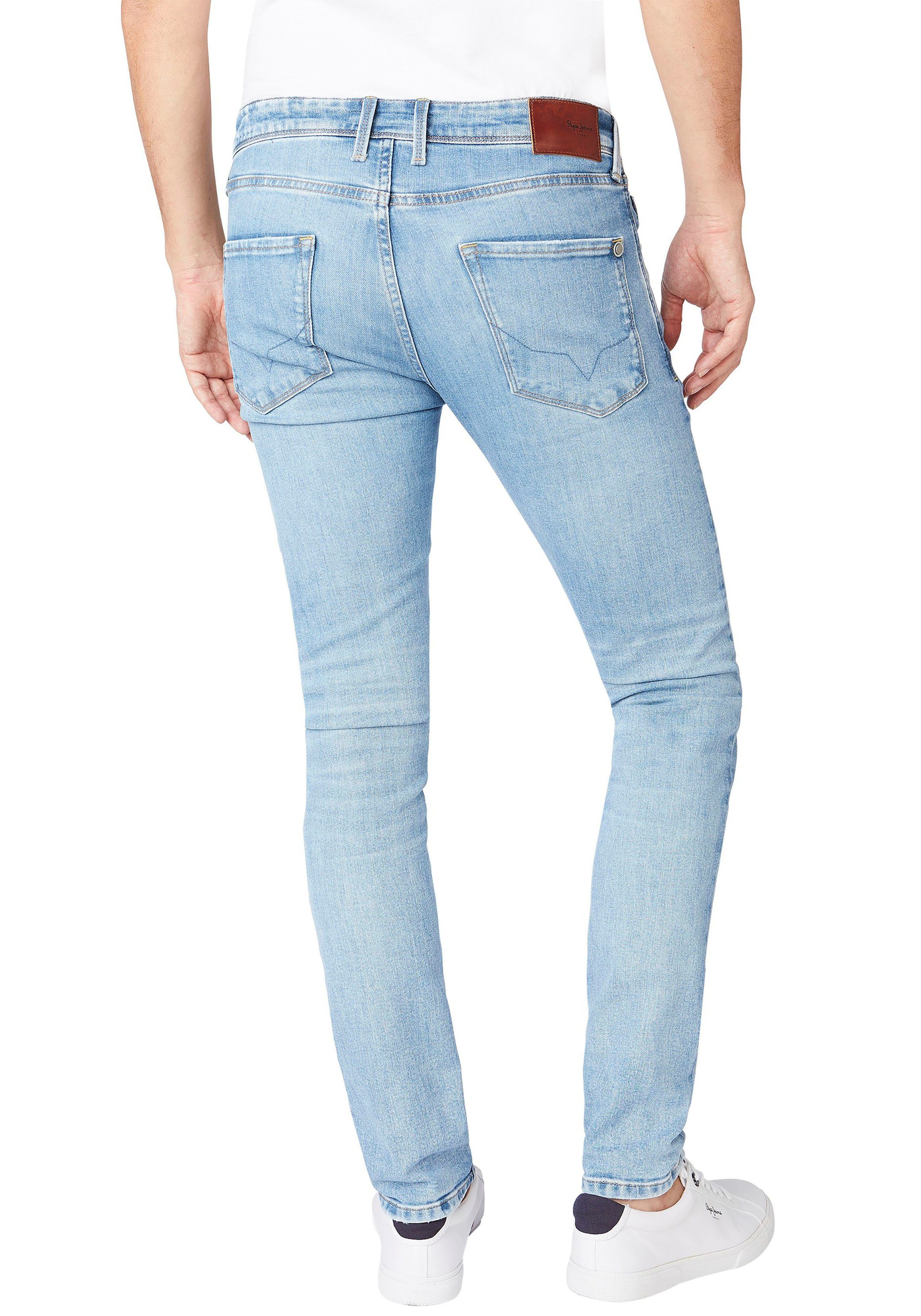 Pepe light-blue-used STANLEY Jeans Tapered-fit-Jeans