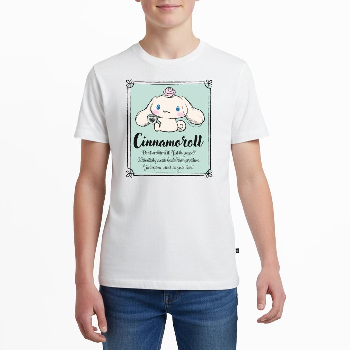 T-Shirt Cinnamoroll Just Be Yourself Teenager Premium T-Shirt