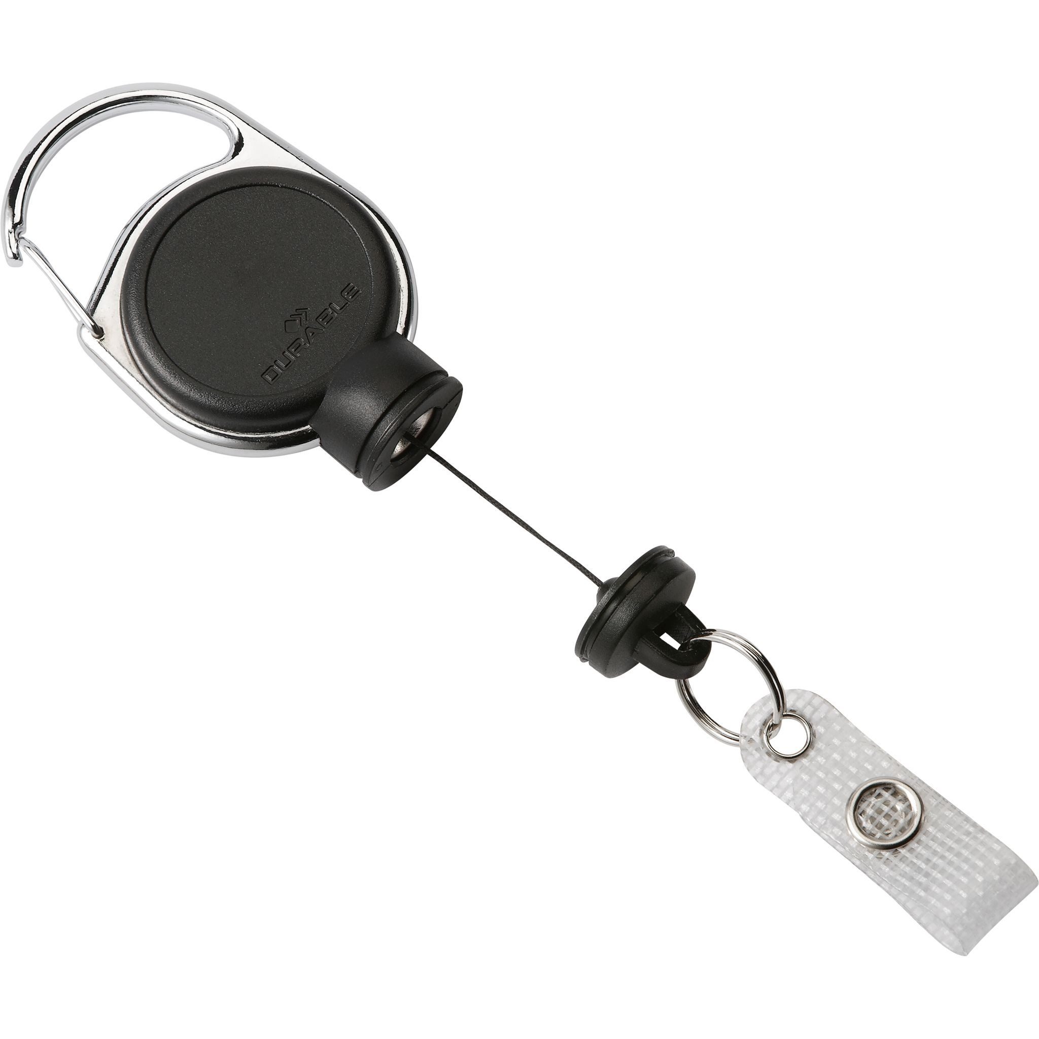 Etui Durable Aufrollmechanismus 60cm sw für bis zu 300g
