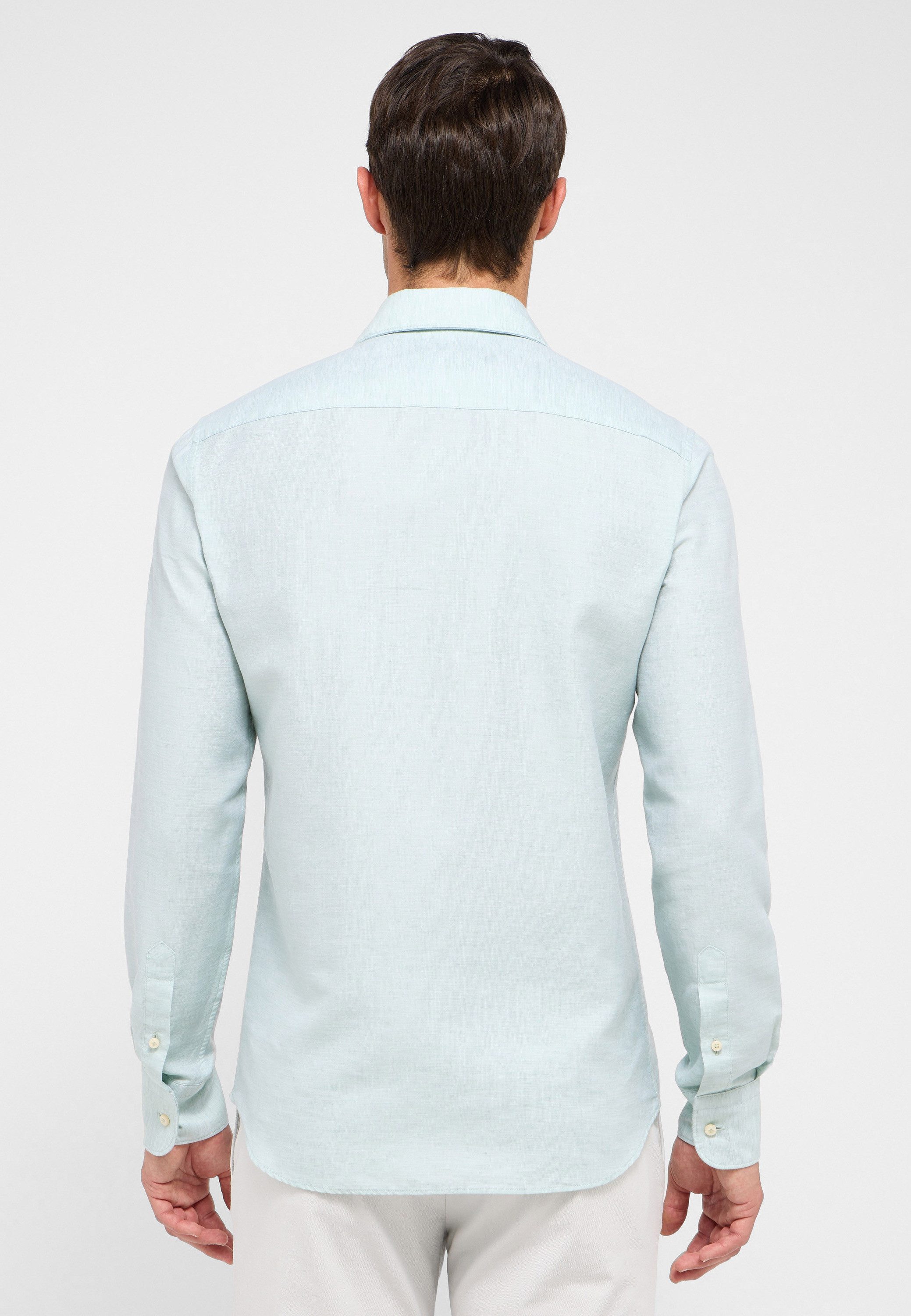 Eterna Langarmhemd SLIM FIT EASY IRON (bügelleicht)