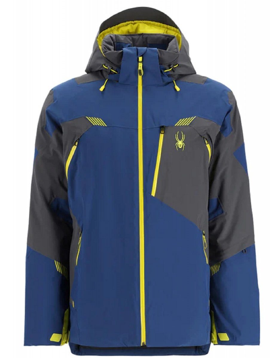 Spyder Skijacke Spyder Leader Herren Skijacke Winterjacke abyss citron 221026