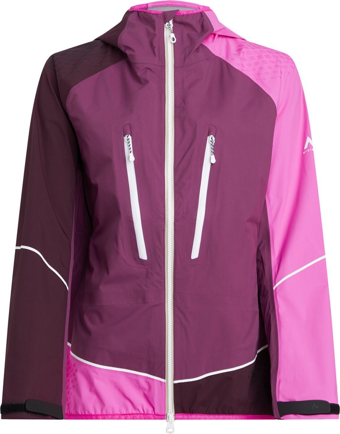 Funktionsjacke Da.-Funktions-Jacke Skyler JKT LT W VIOLET/RED WINE/PINK