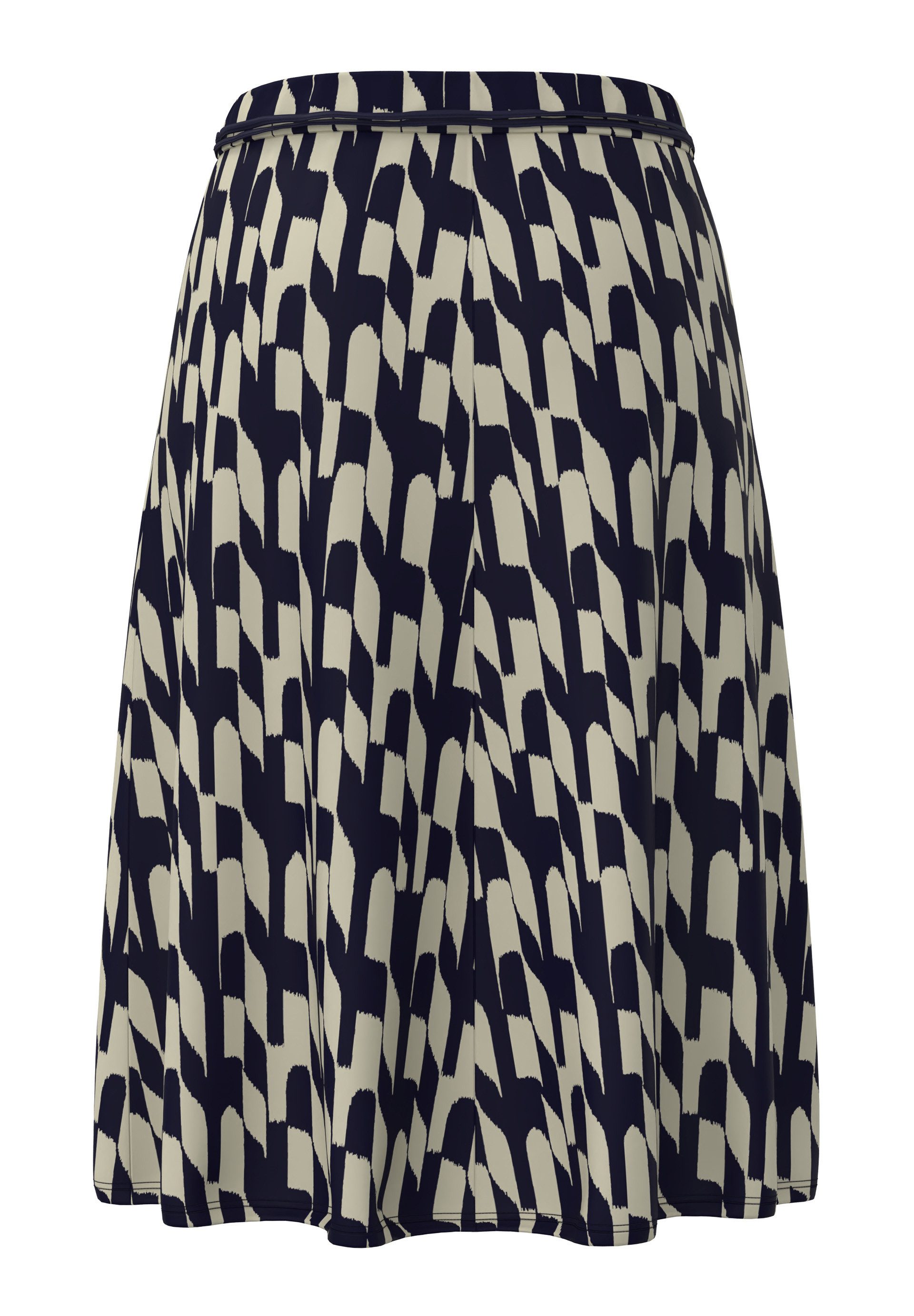 FRANK WALDER A-Linien-Rock mit Bindegürtel günstig online kaufen