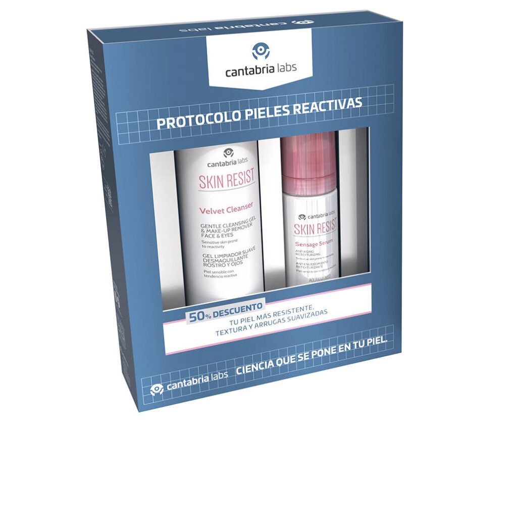 Cantabria Labs Körperpflegemittel SKIN RESIST Skin-Resist-Protokoll Für Reaktive Häute 2-Teiliger Koffer