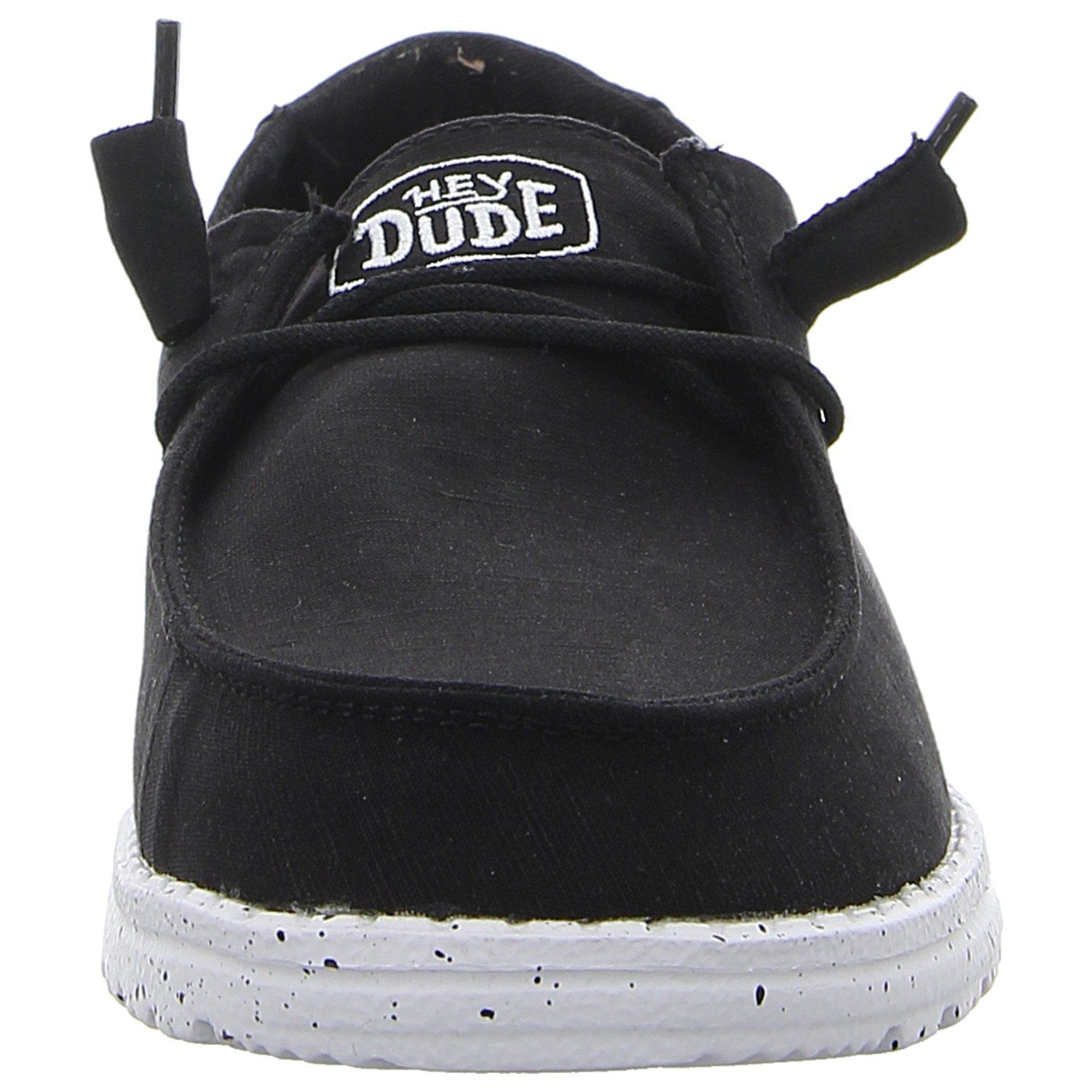 Canvas Dude Sneaker Slub Wendy schwarz Hey