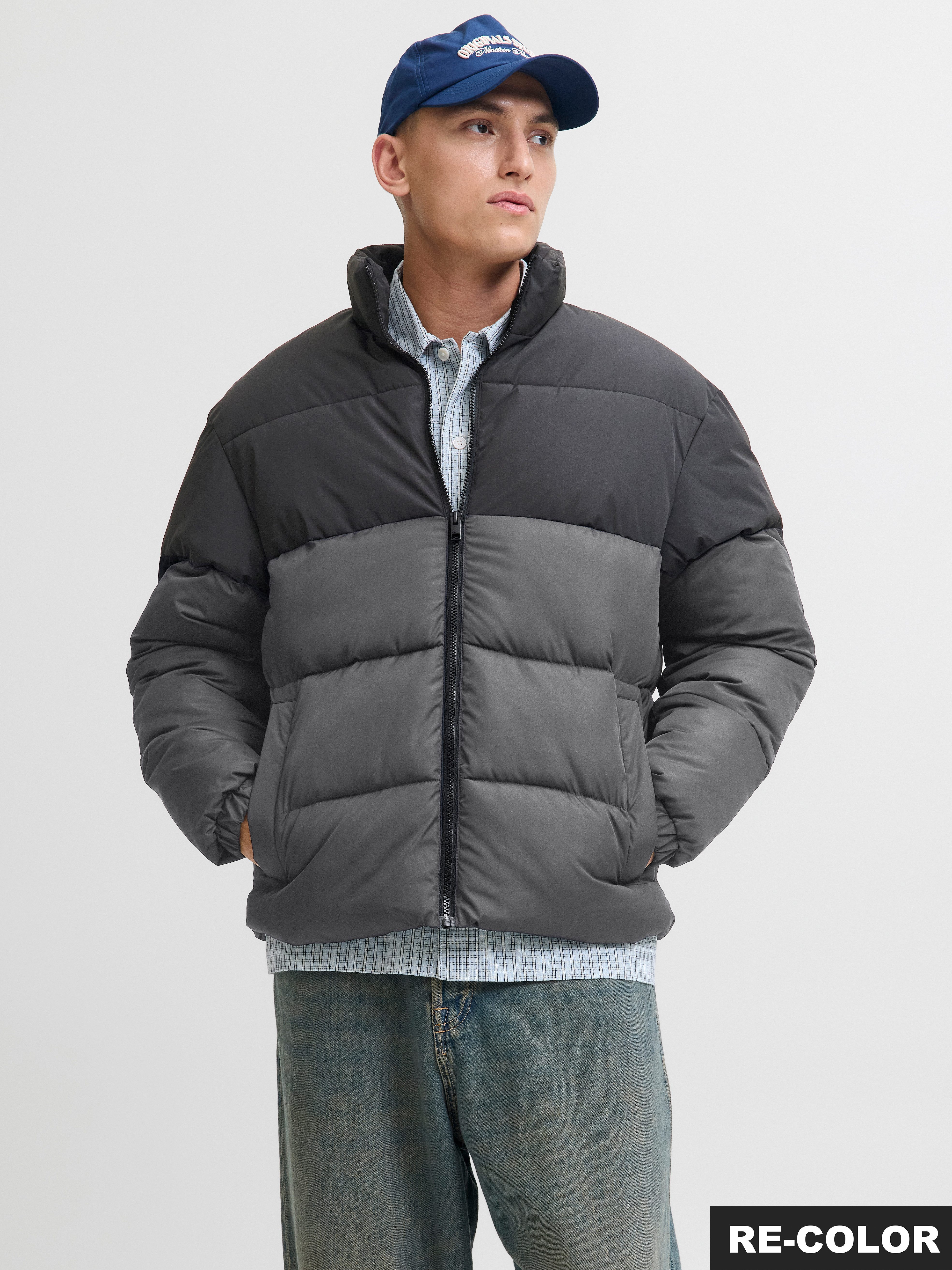 Jack & Jones Steppjacke JJMAZE PUFFER COLLAR günstig online kaufen