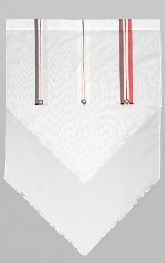 Scheibengardine Scheibenhänger Sarina, LYSEL®, (1 St), transparent, HxB 90x60cm