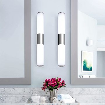 GelldG LED Spiegelleuchte LED Spiegelleuchte Bad, Badezimmer Lampe, IP44 Wasserdicht, Badlampe