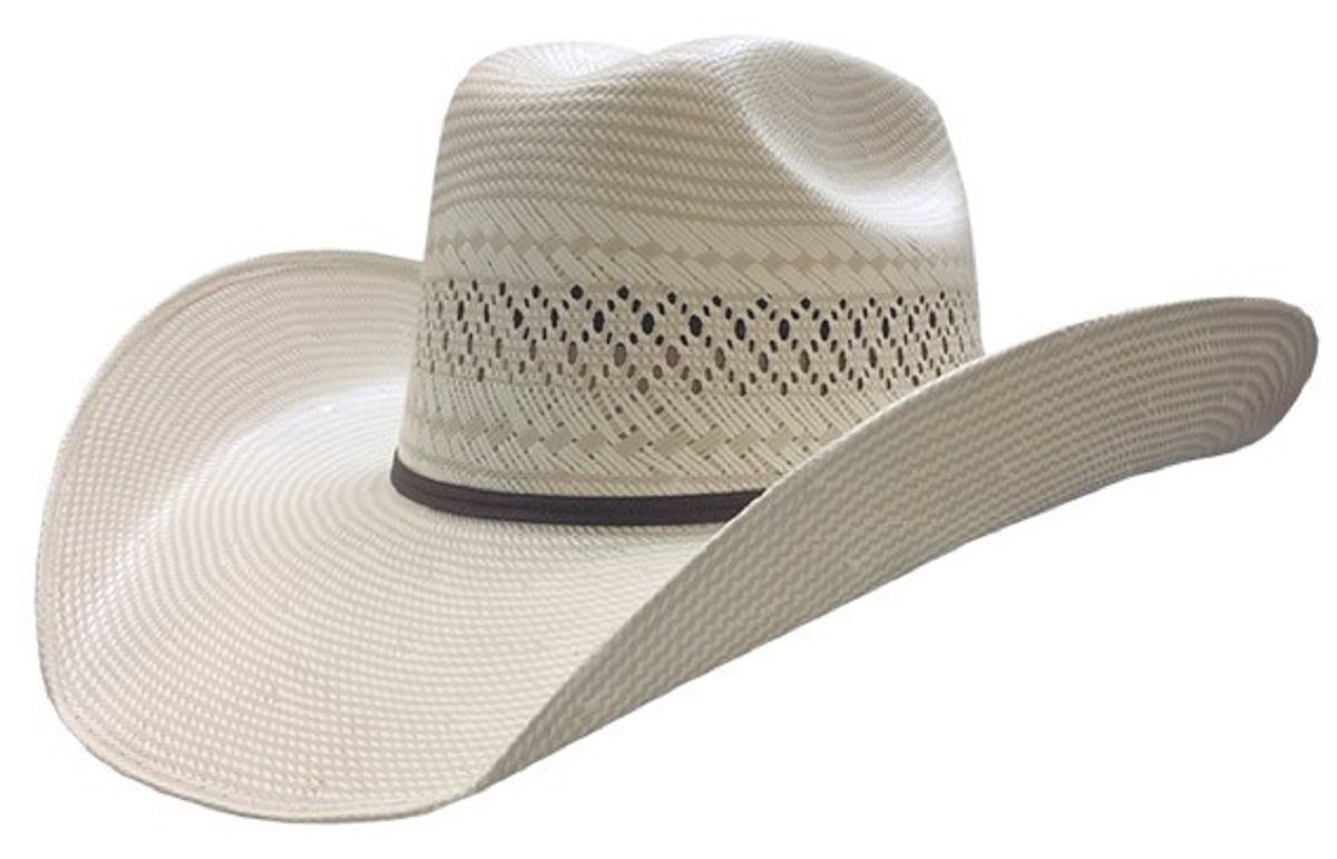 RODEO 1 Herren Cowboyhut Hats Cowboyhut Weiss Dallas 4" Cattleman