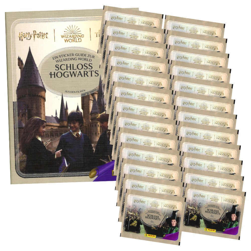 Sammelkarte Harry Potter Sticker Guide 3 - Schloss Hogwarts Sammelsticker