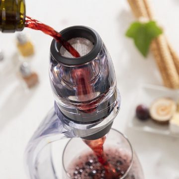 DOTMALL Home Sommelier Professioneller Weinbelüfter mit Turmständer und Anti-Tropf-Basis
