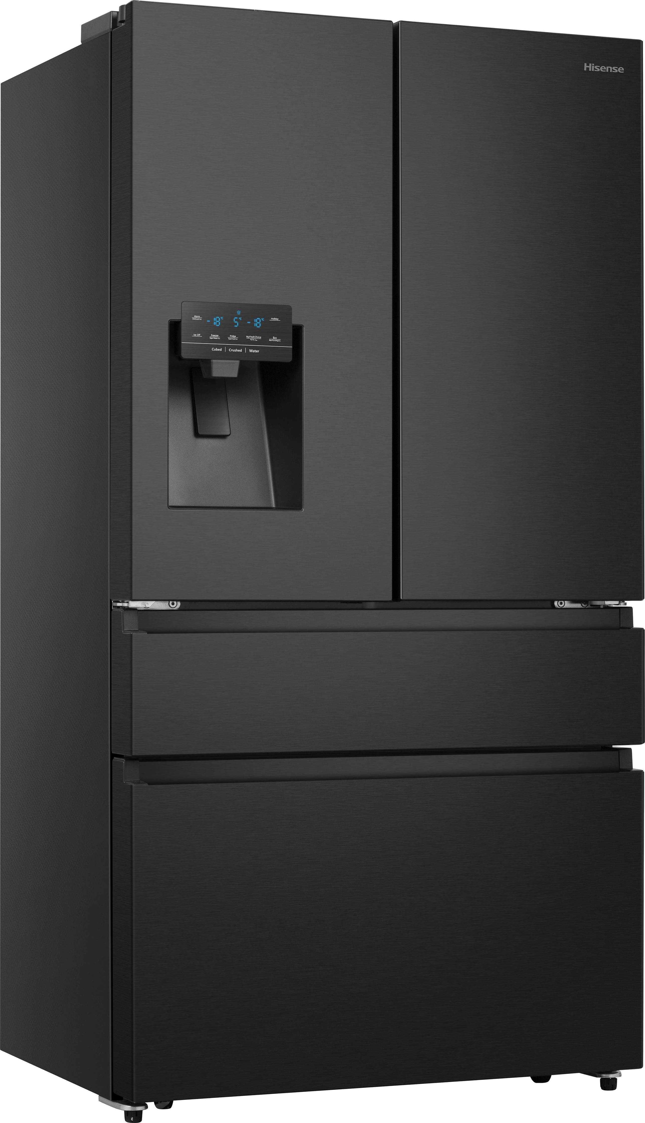 Schwarze Hisense Side-by-Side-Kühlschränke kaufen | OTTO
