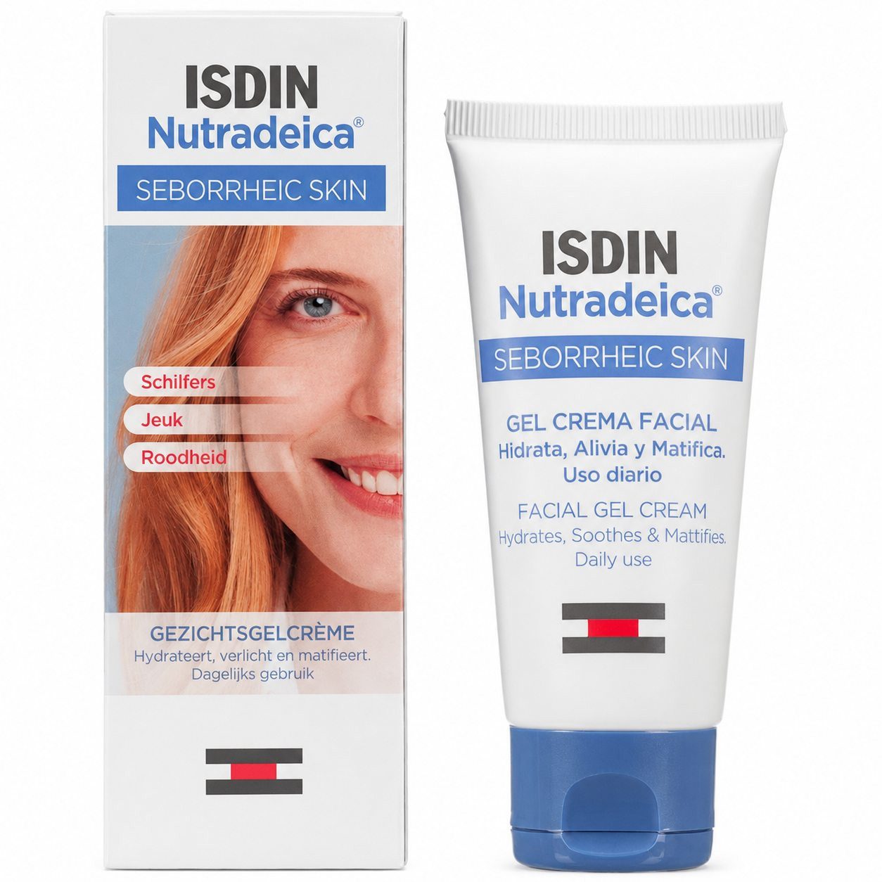 Isdin Feuchtigkeitscreme Nutradeica Gesichts-Gel-Creme 50 ml