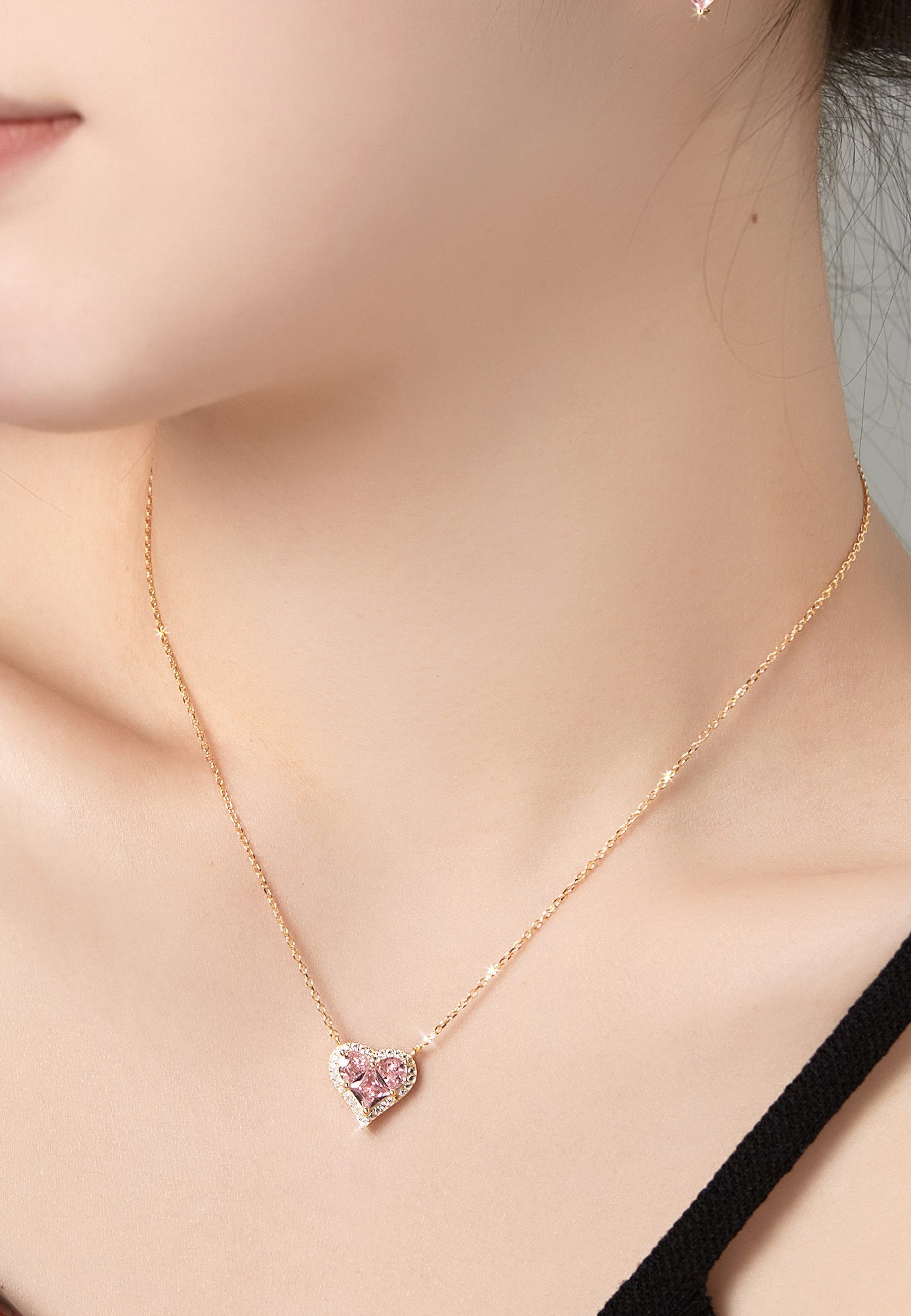 BRELLATO Herzkette Glanz Herz-Anhänger Geschenk-Idee Frau günstig online kaufen