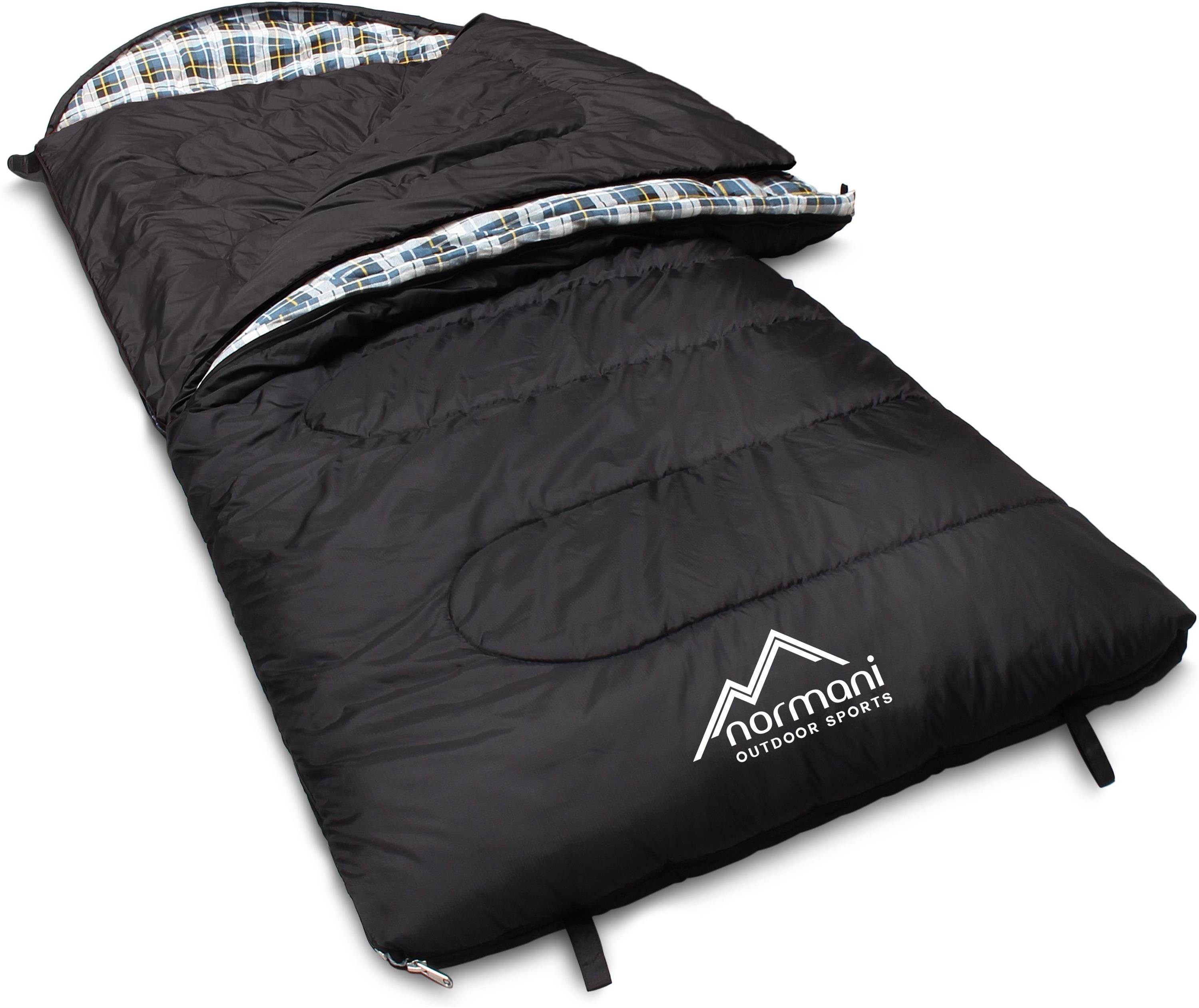 normani Deckenschlafsack Outdoor-Schlafsack Extrem 4-In-1 Antarctica, günstig online kaufen