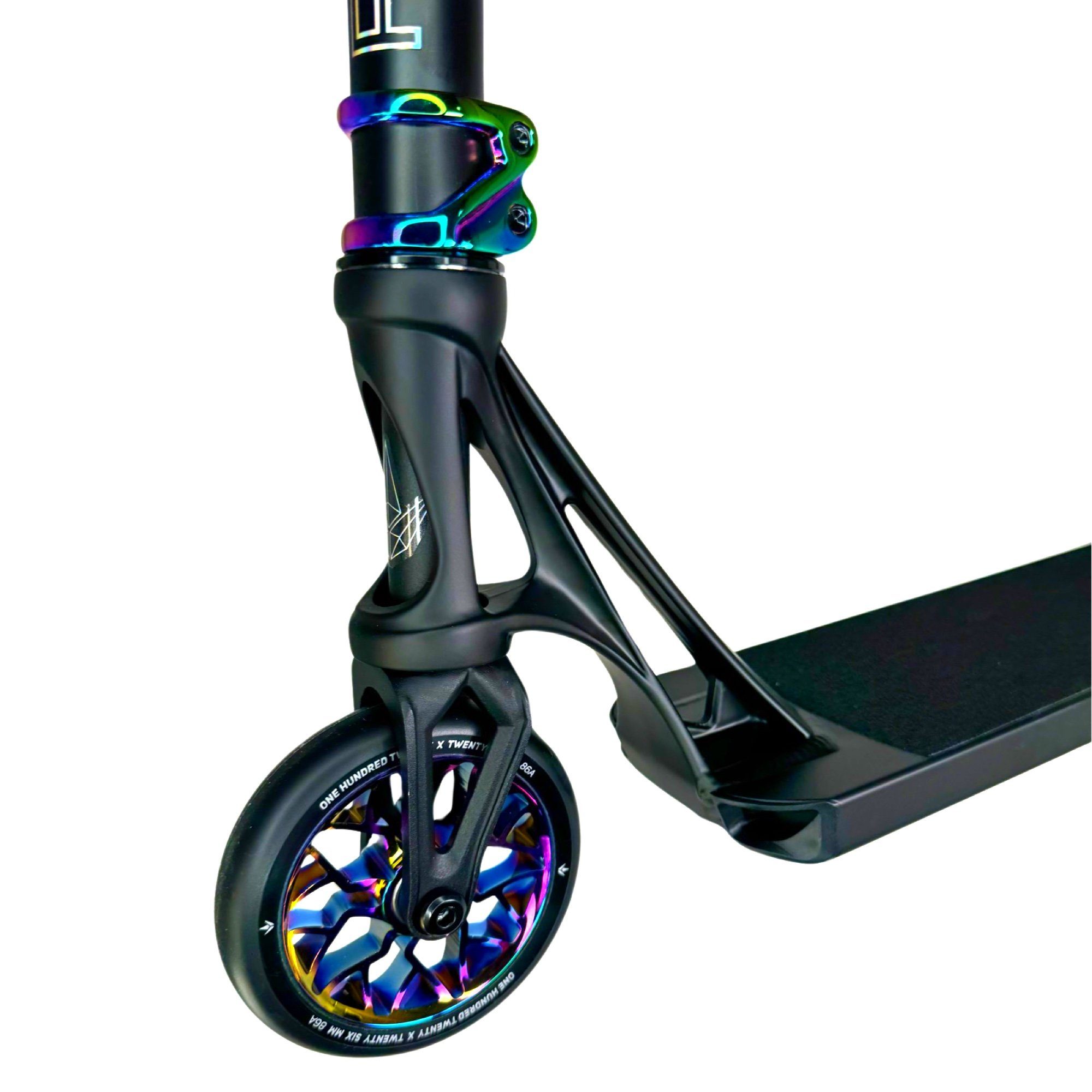 Blunt Stuntscooter Blunt Prodigy X Complete Stunt-Scooter H=86cm Park Schwarz/Neochrome