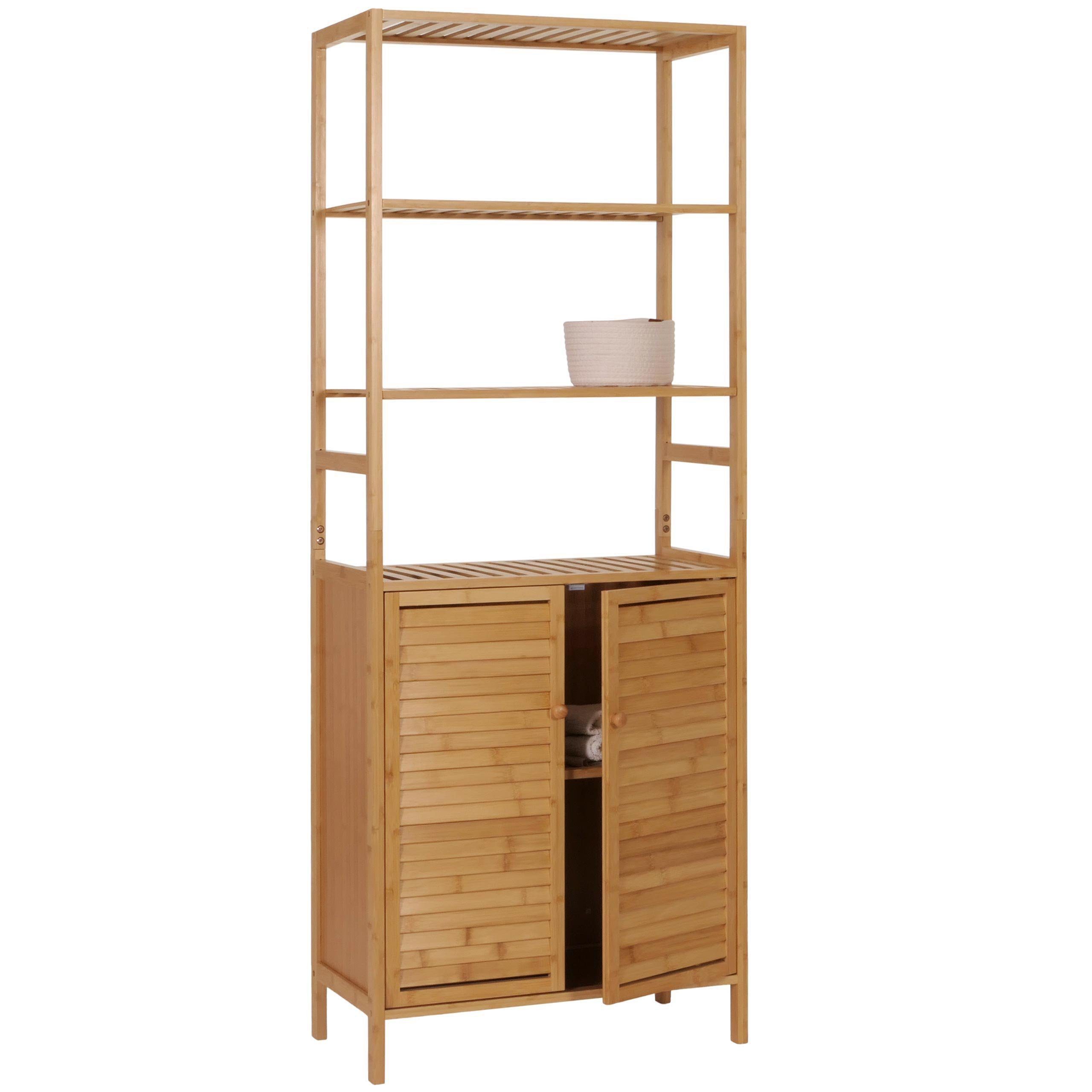 MCW Hochschrank MCW-B18-HS Schrank mit 2 Türen und 4 Regalböden
