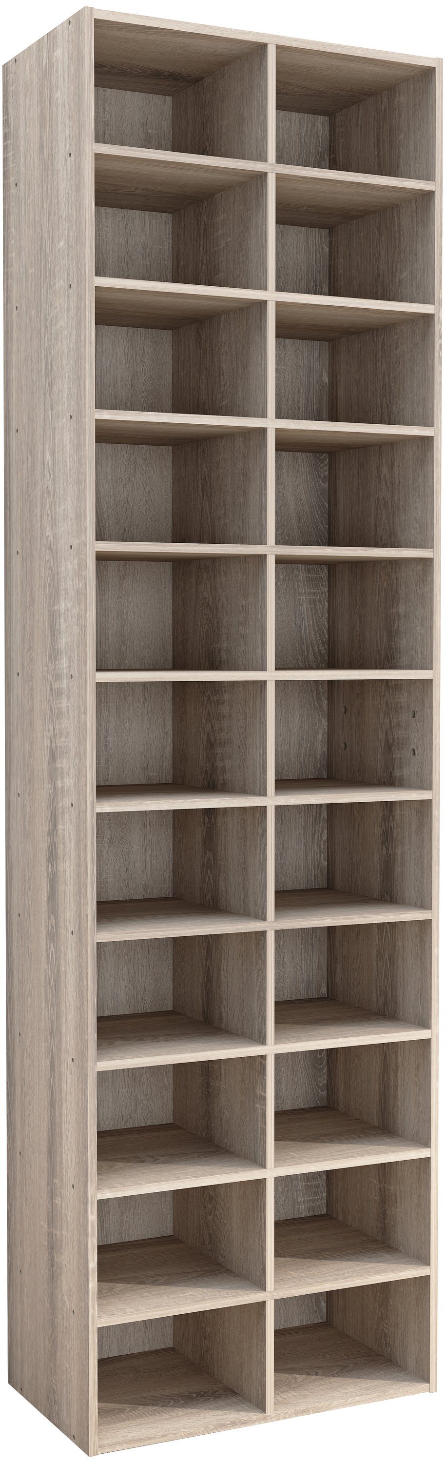 VCM Schuhregal Holz Regal Schuhschrank Schuhregal Hinsol XL günstig online kaufen