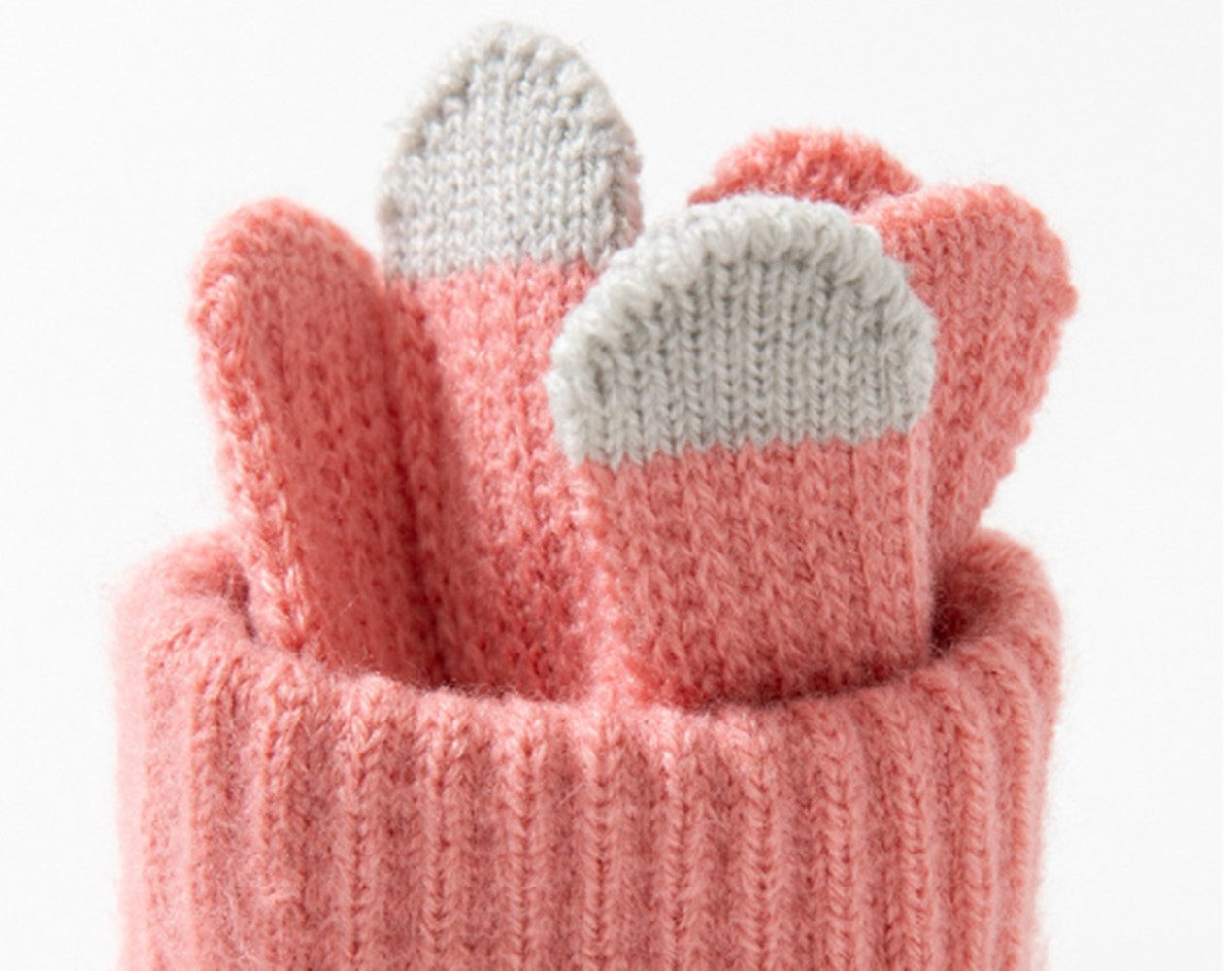 XDeer Halswärmer 3-teiliges Set Damen Winterschal Handschuh, Hals für Wärme Wintermütze