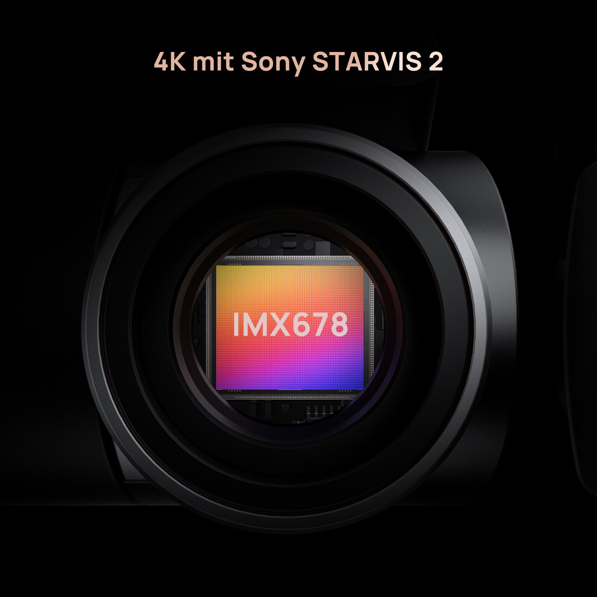 70mai Dashcam Auto A810S 4K HDR, mit STARVIS 2 IMX678 Bildsensor, ADAS Dashcam (4K Ultra HD, WLAN (Wi-Fi), GPS, Super Nachtsicht, 3,0" Bildschirm, G-Sensor, Superkondensator)