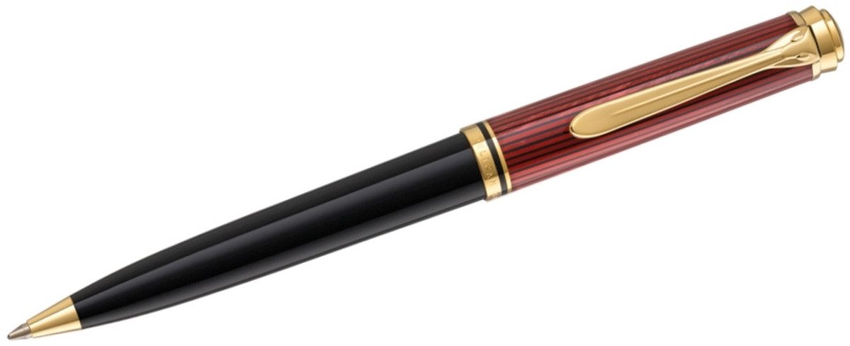 Pelikan Füllfederhalter Drehkugelschreiber Souverän K600 schwarz/rot