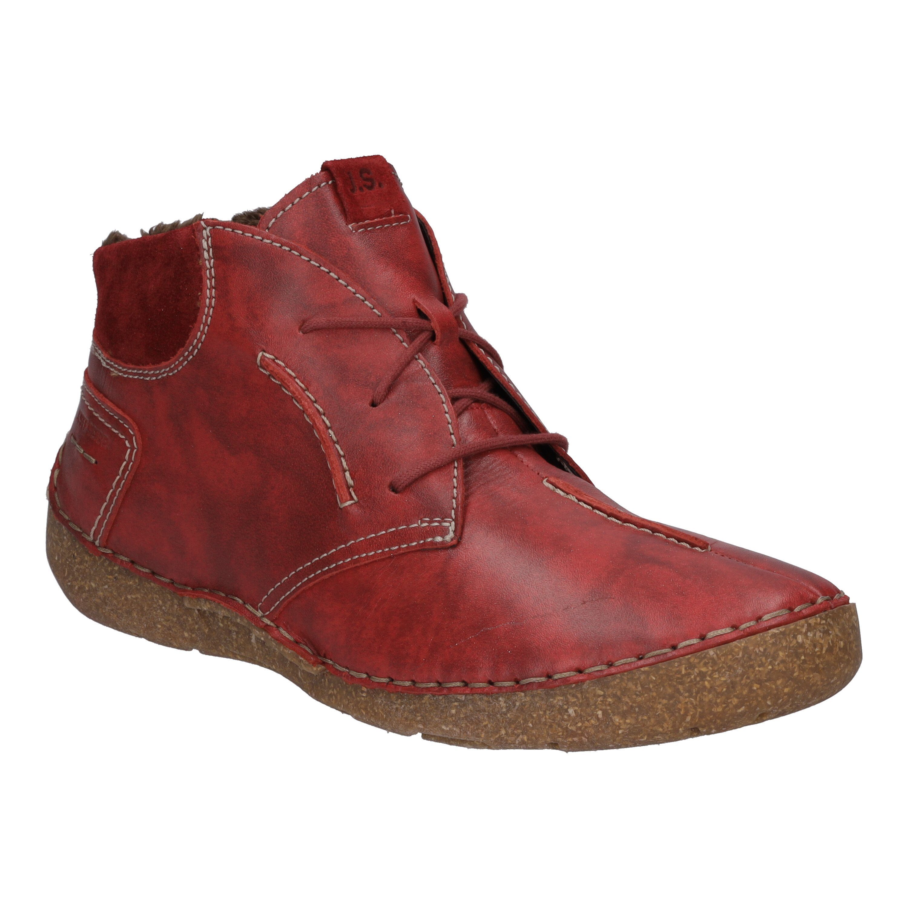 Josef Seibel Fergey 65, rot Stiefelette