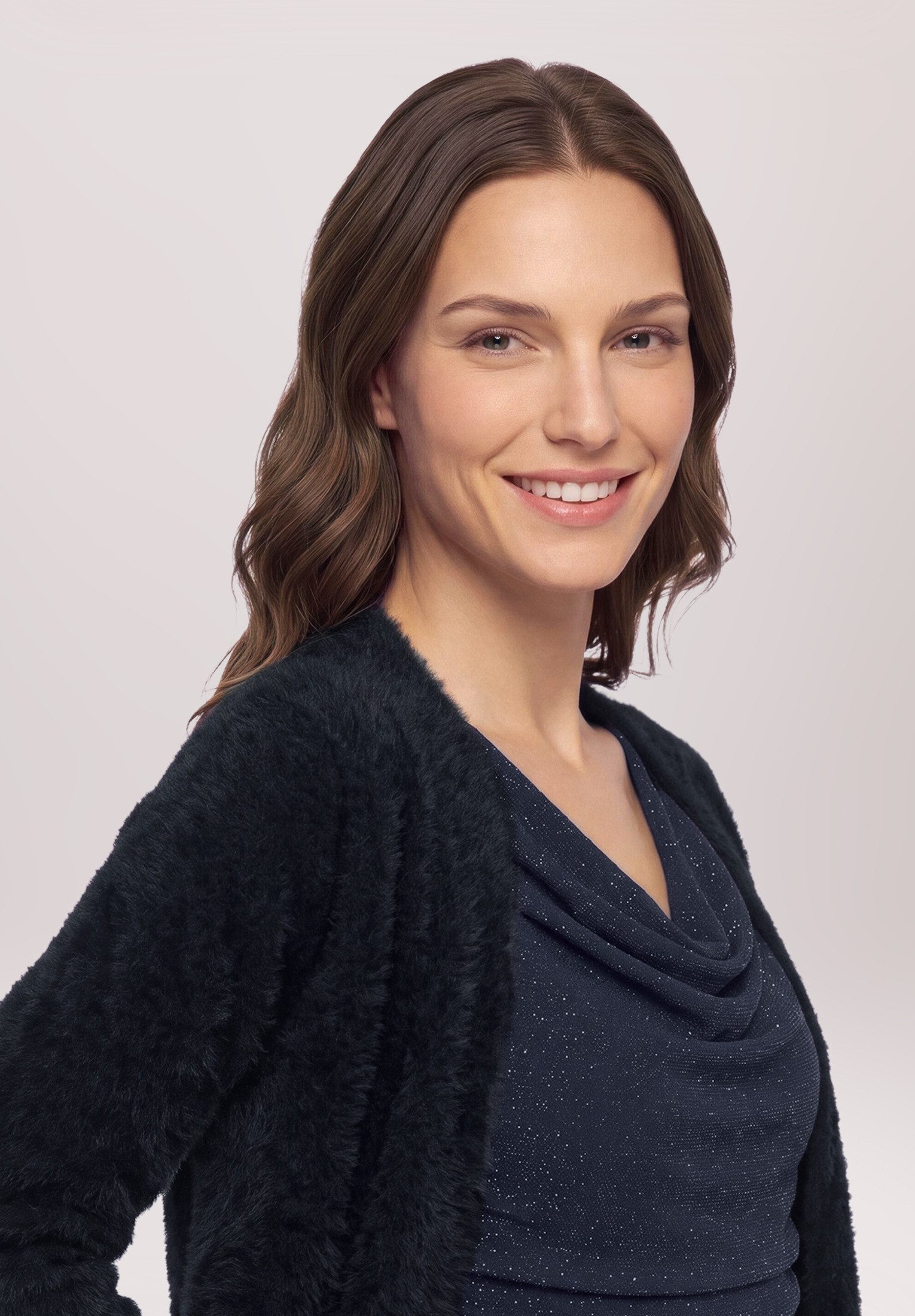 Vera Mont Strickjacke Damen mit 3/4 Arm (1-tlg) – Bild 4 von 5