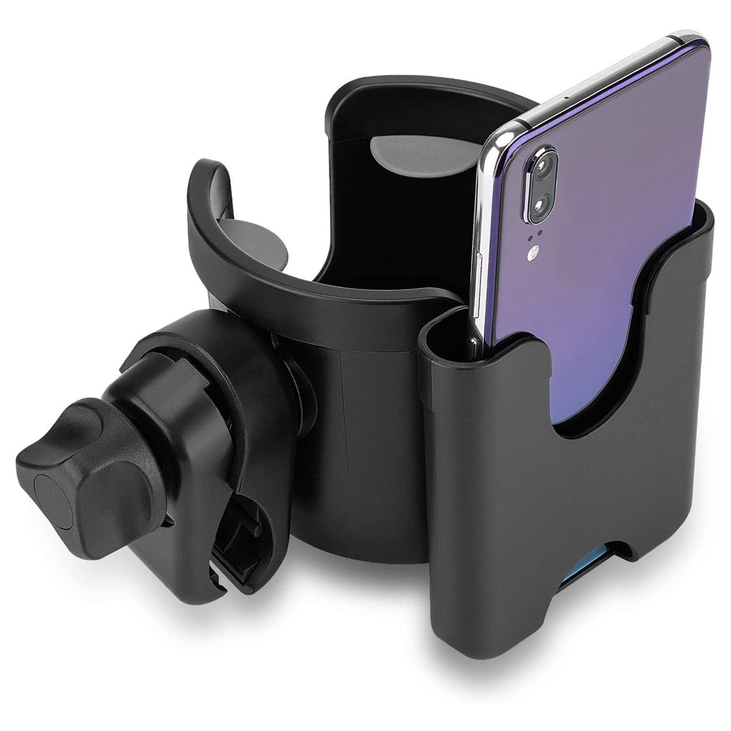 zggzerg Kinderwagenaufsatz Getränkehalter für Kinderwagen Zubehör Buggy, Fahrrad Flaschenhalter