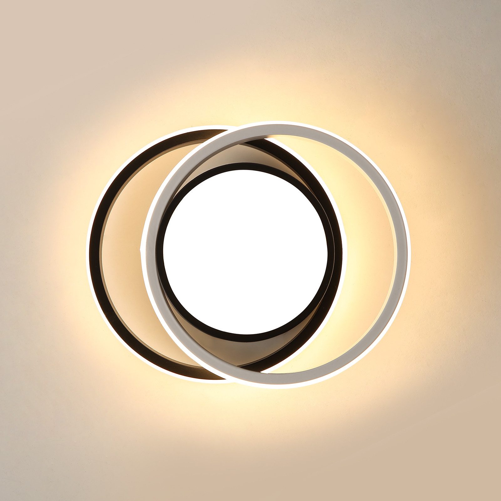 Goeco LED Deckenleuchte LED-Rundleuchte, 27W/32W Schlafzimmerleuchte, günstig online kaufen