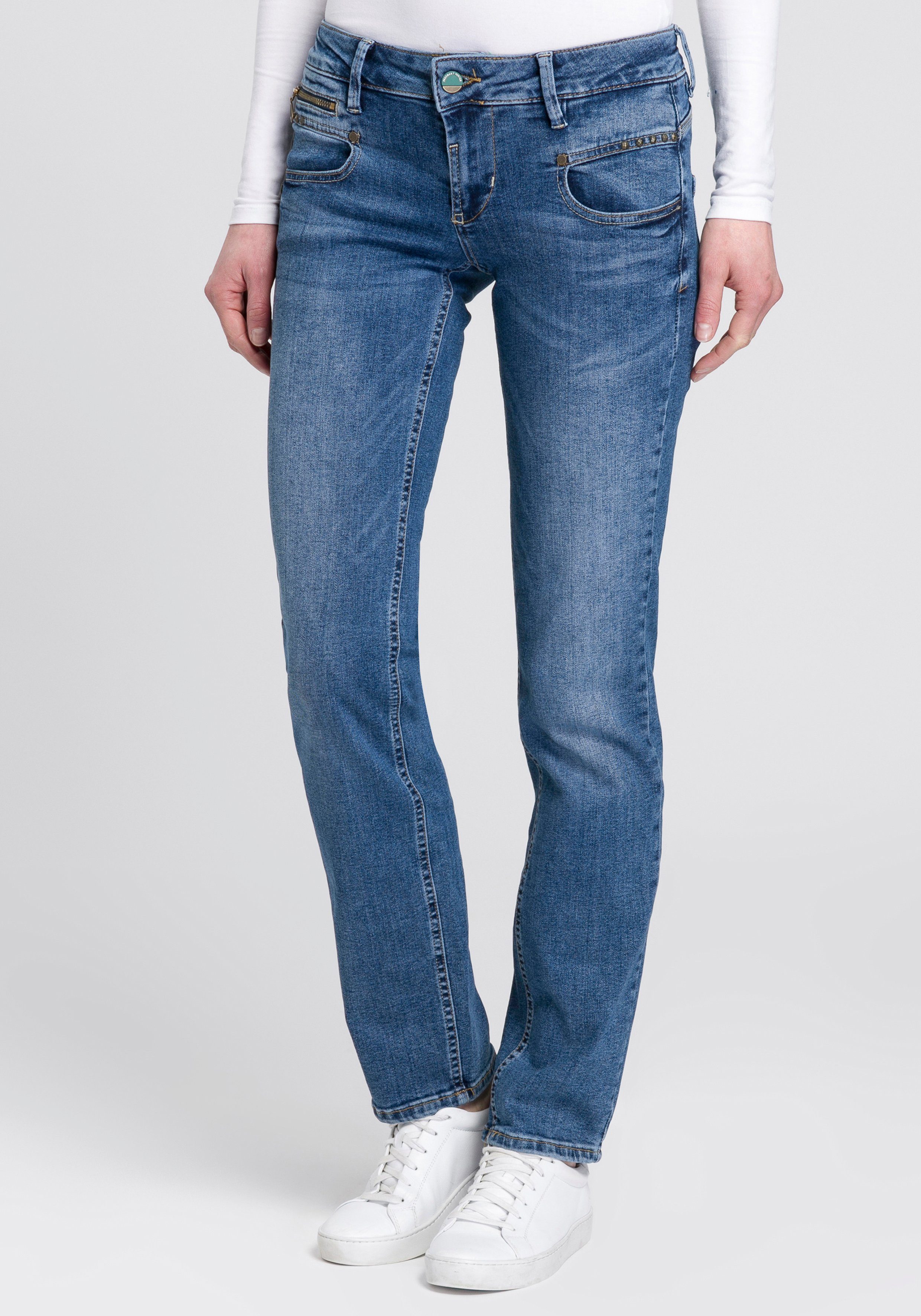 Freeman T. Porter Regular-fit-Jeans Alexa (1-tlg) Plain/ohne Details, Jeans  von Freeman T. Porter