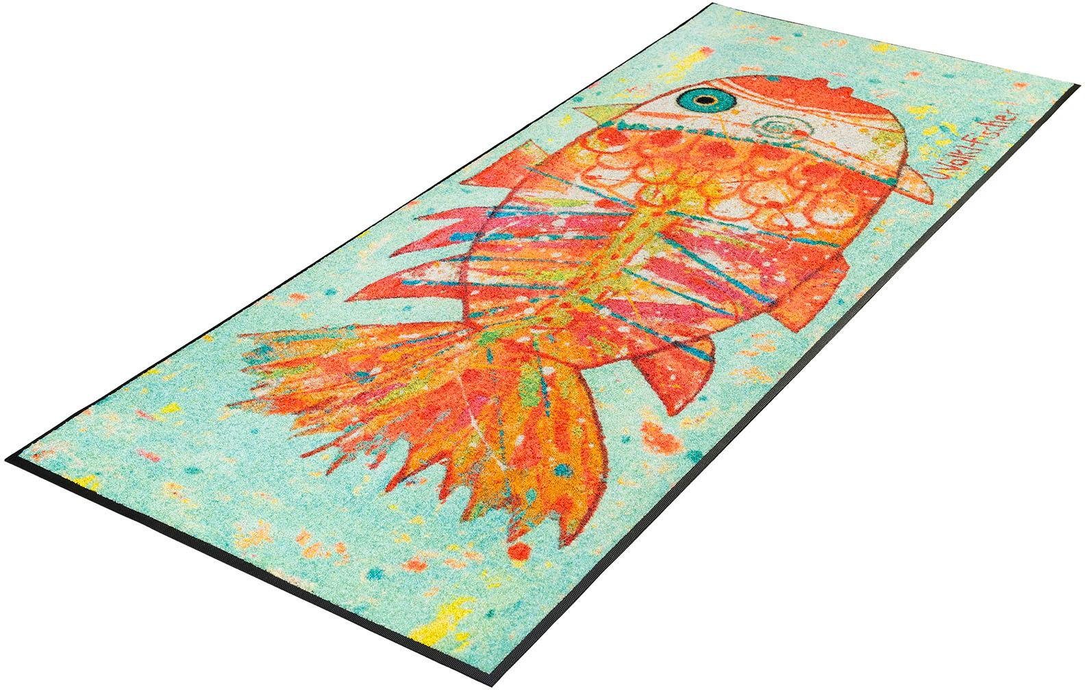 wash+dry by Kleen-Tex Läufer Funky Fish, günstig online kaufen