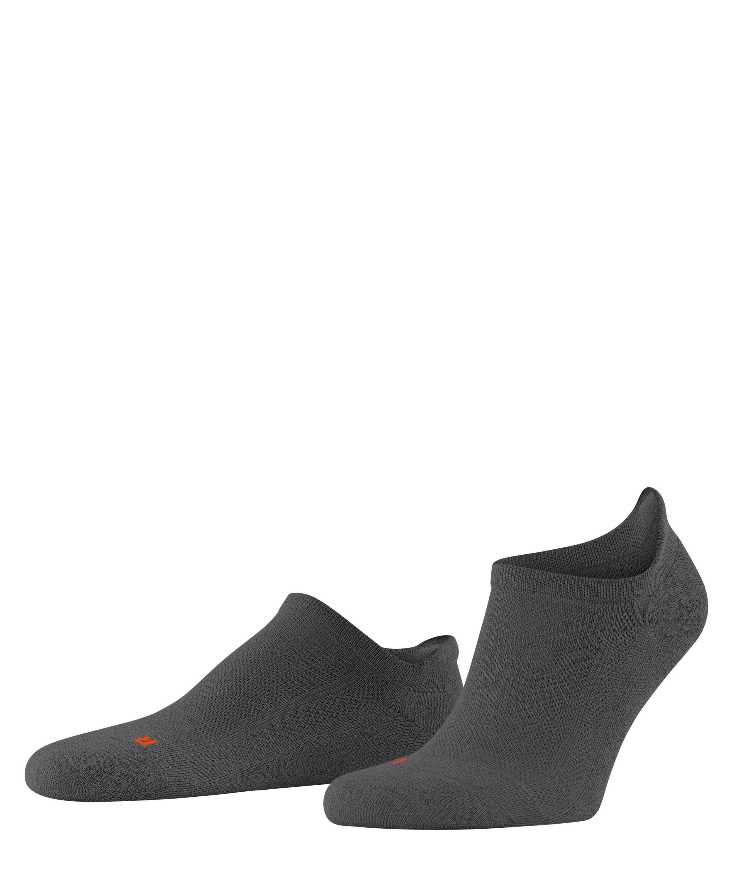 ultraleichter Cool Sneakersocken (1-Paar) Kick mit grey dark Plüschsohle (3970) FALKE
