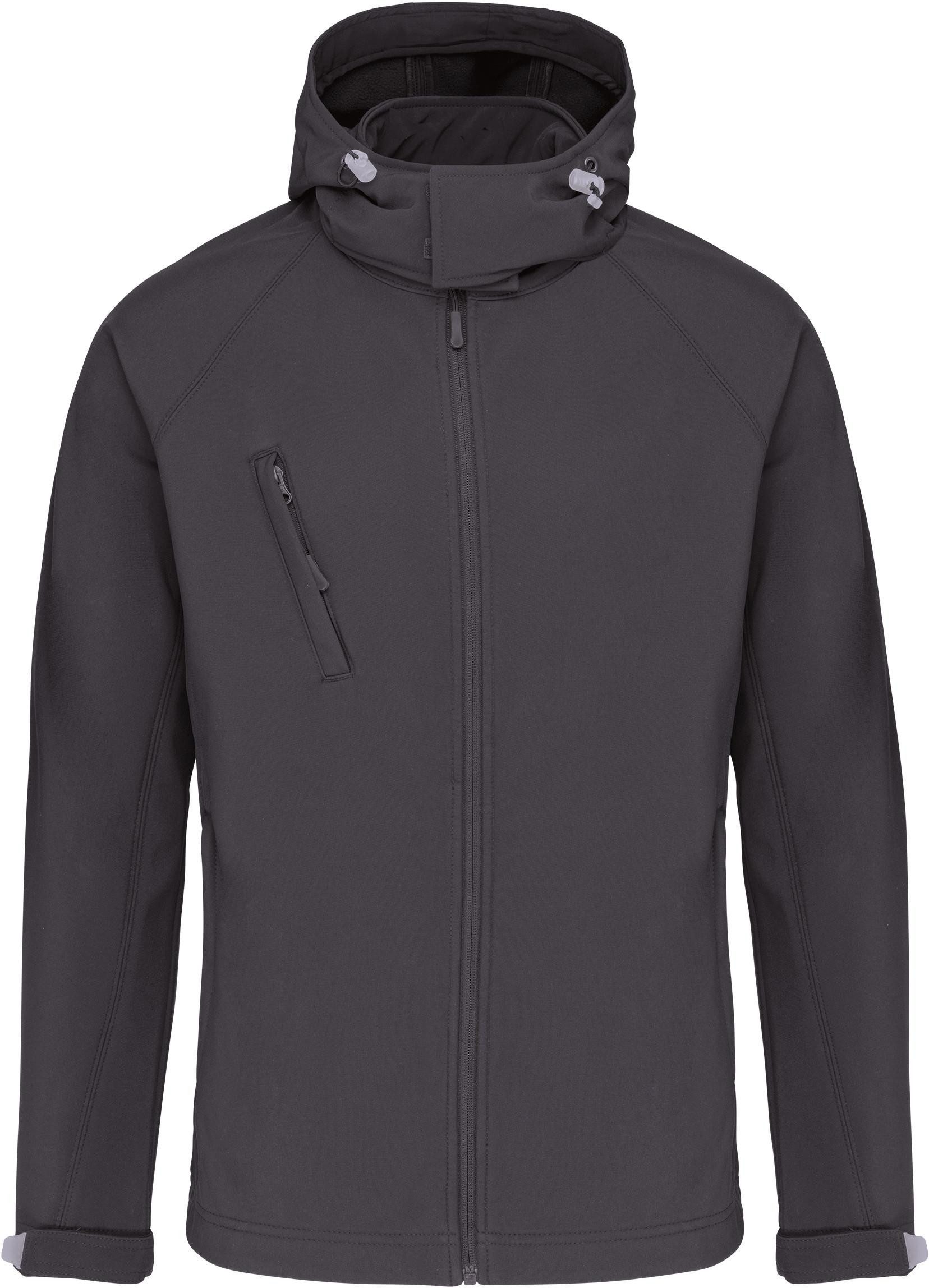 Softshelljacke Herren Softshell-Jacke mit Abnehmbare Kapuze