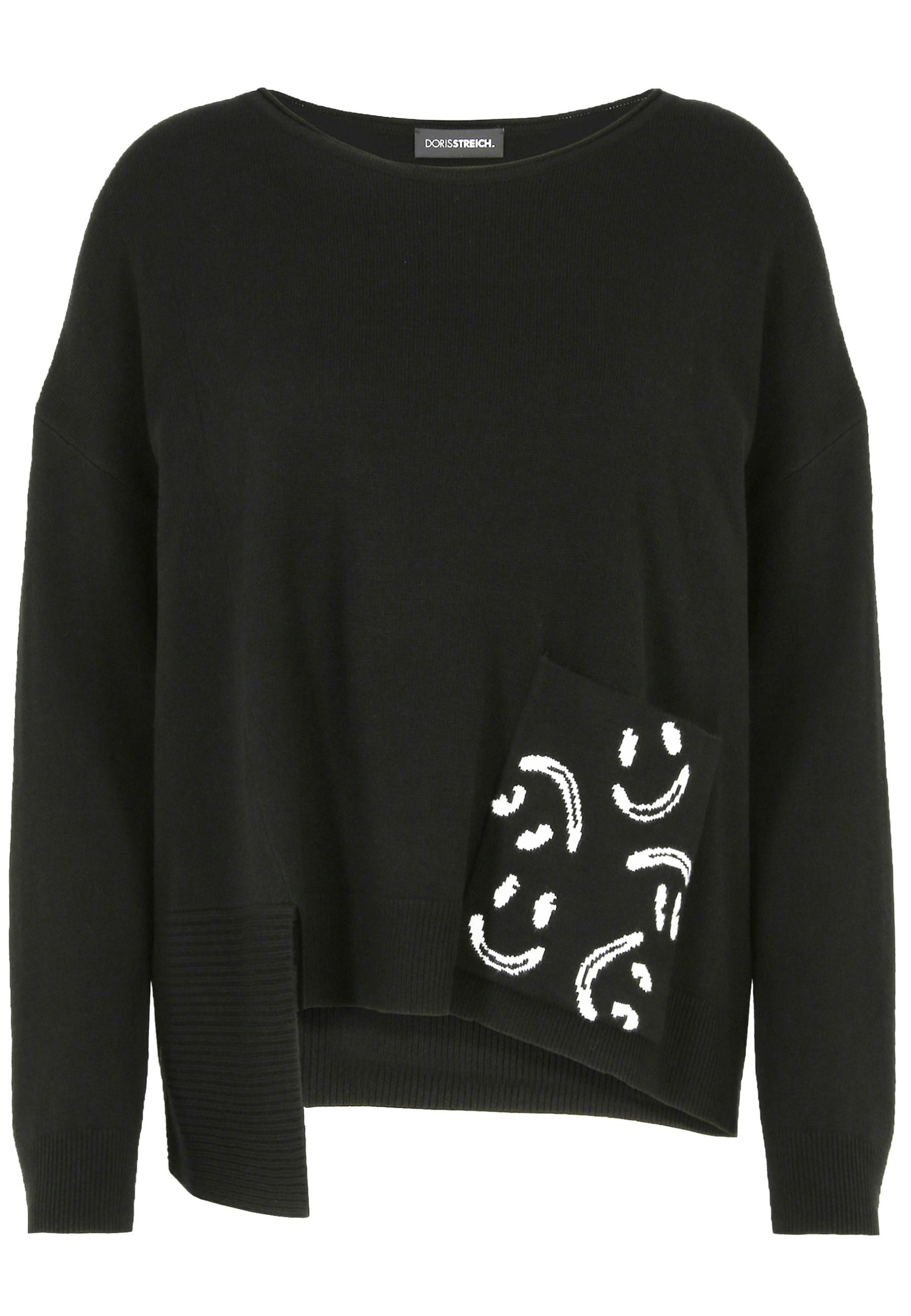 Doris Streich 2-in-1-Pullover, Pullover mit Bluseneinsatz