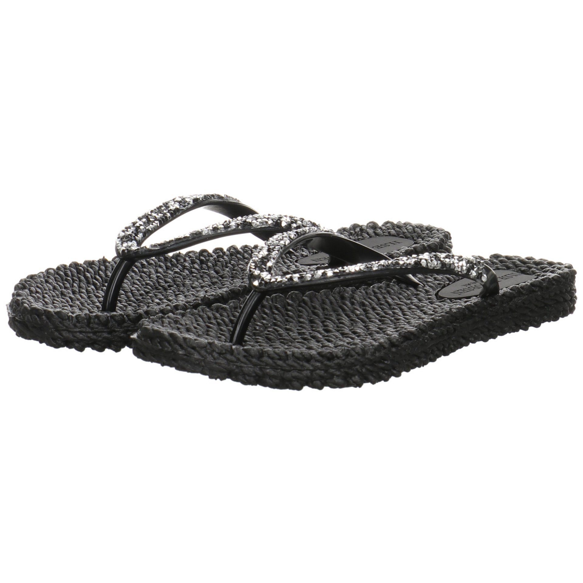 Cheerful Jacobsen black Badelatschen Zehentrenner Sandalen Synthetik Ilse Damen Zehentrenner