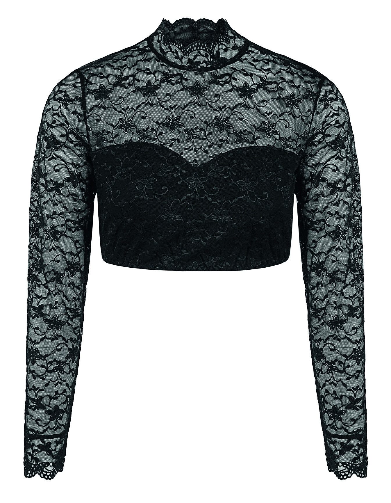 Nina Von C. Dirndlbluse Dirndl Bluse Langarm günstig online kaufen