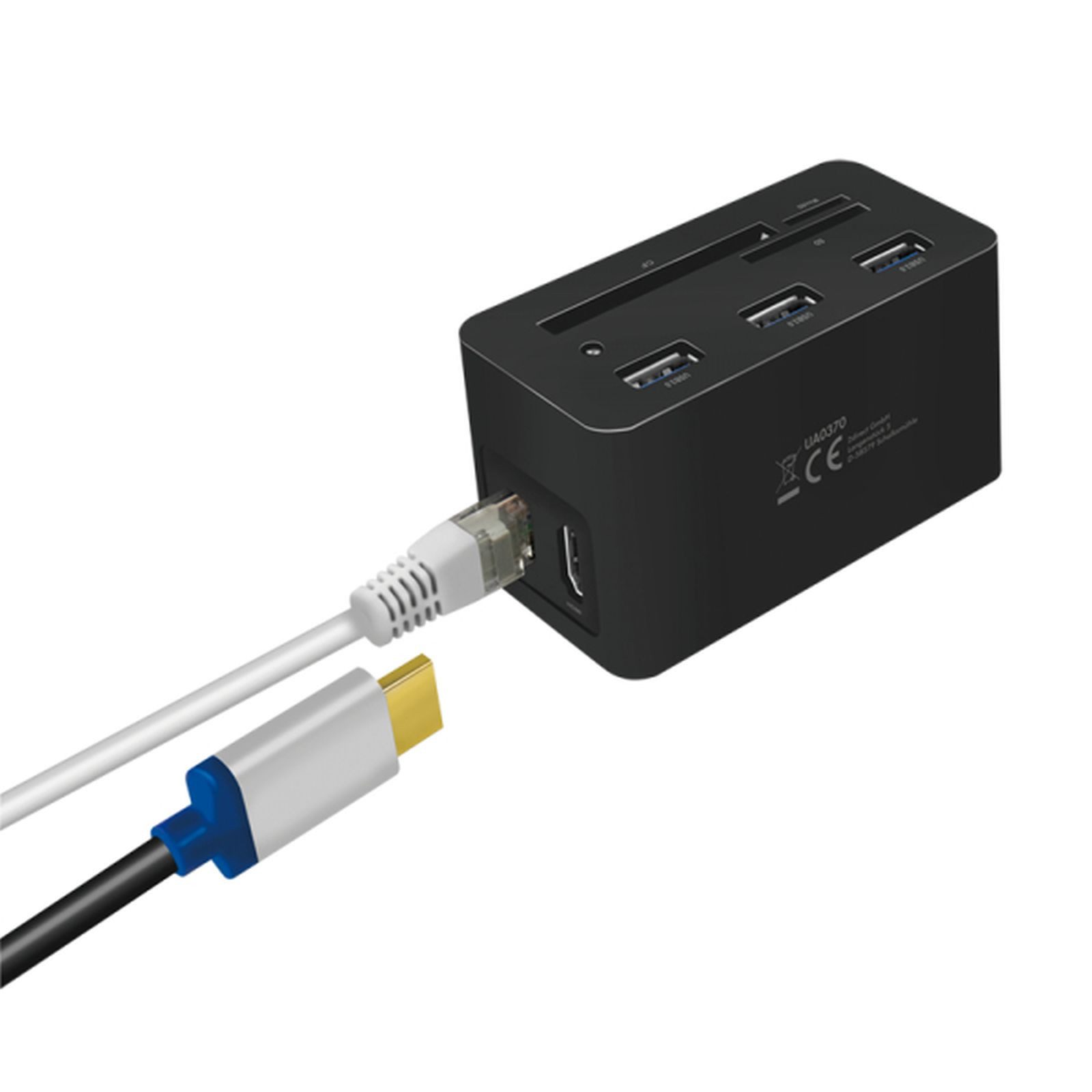 LogiLink Dockingstation - USB-C 3.2 Gen 1 - HDMI Smartphone-Ladegerät