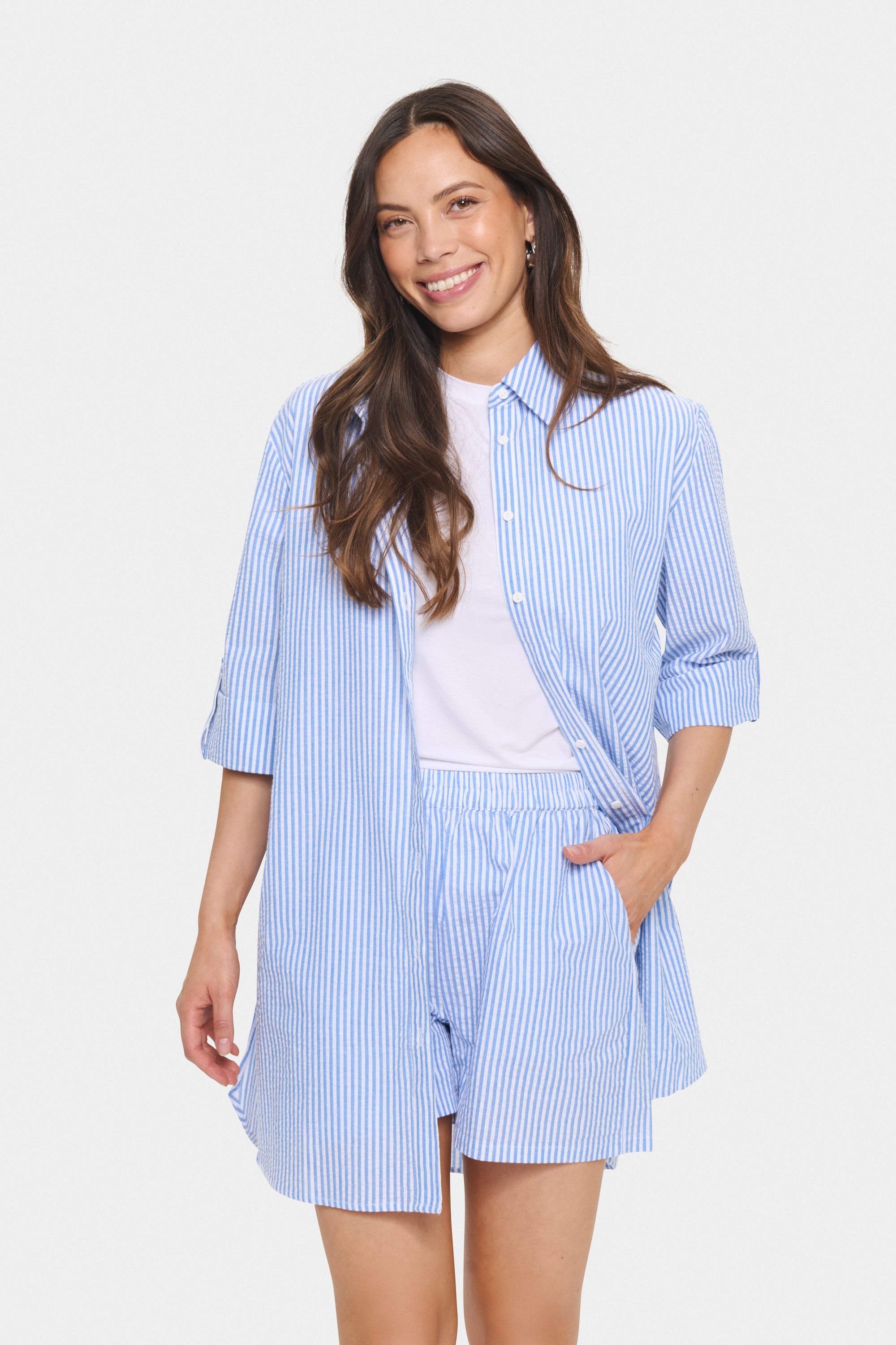 Saint Tropez Blusenkleid Kleid HaddaSZ