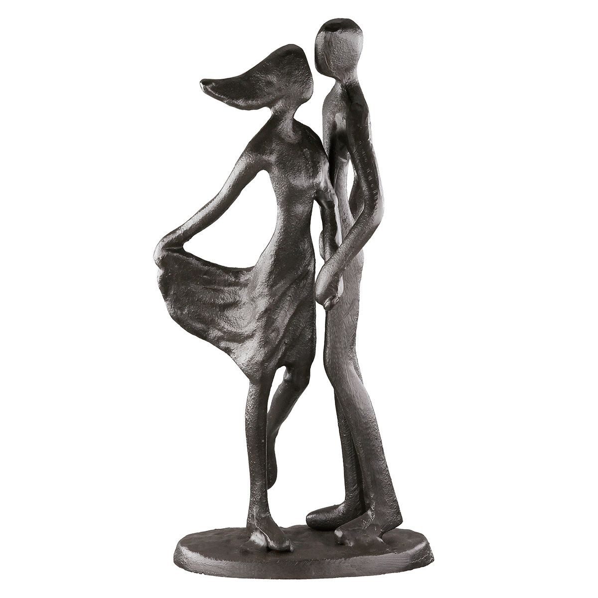 MF Skulptur Love Dance Paar Skulptur aus Eisen (1 St)
