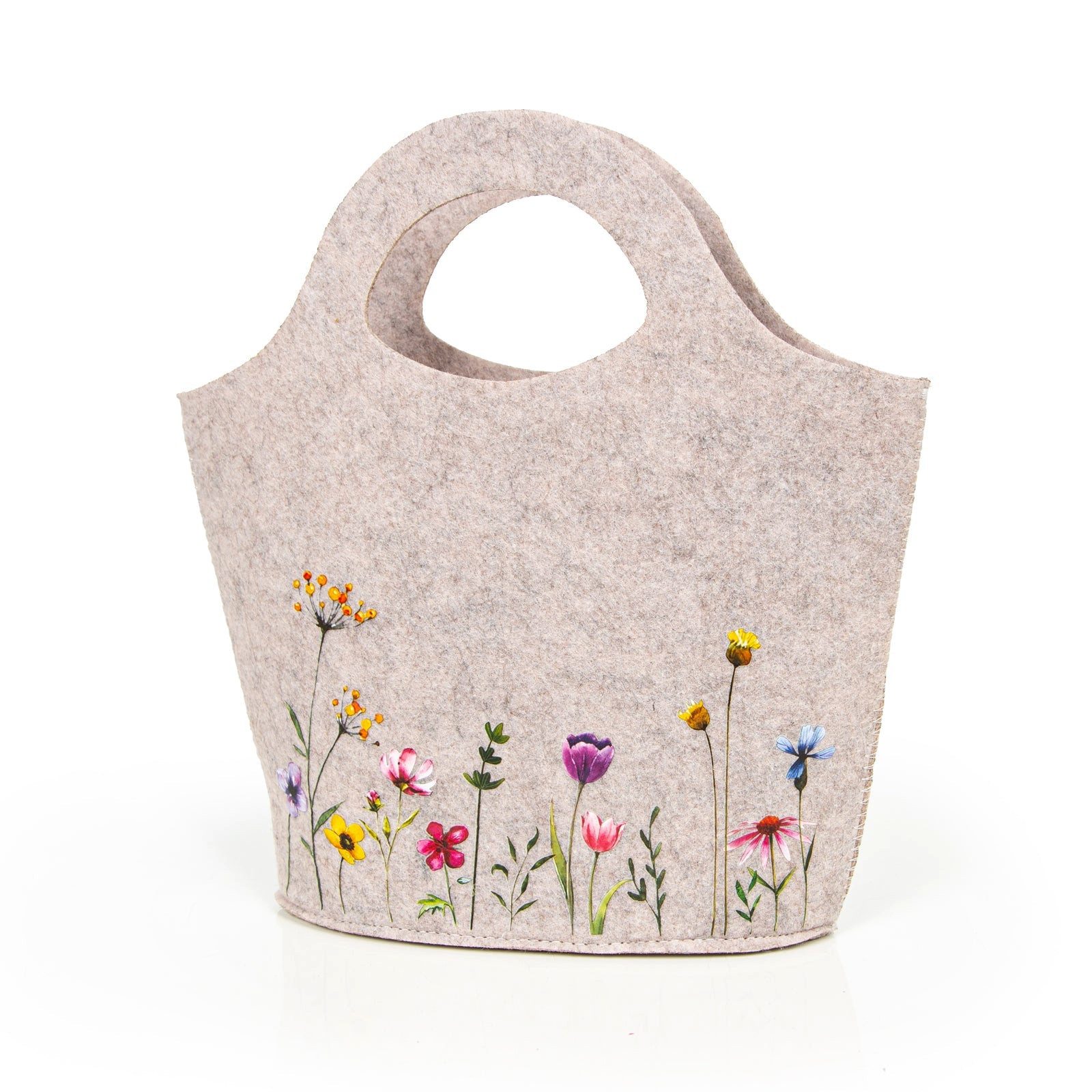 Logbuch-Verlag Geschenkbox Geschenktasche aus Filz 27 x 18,5 x 5 cm Geschenk Osternest zum