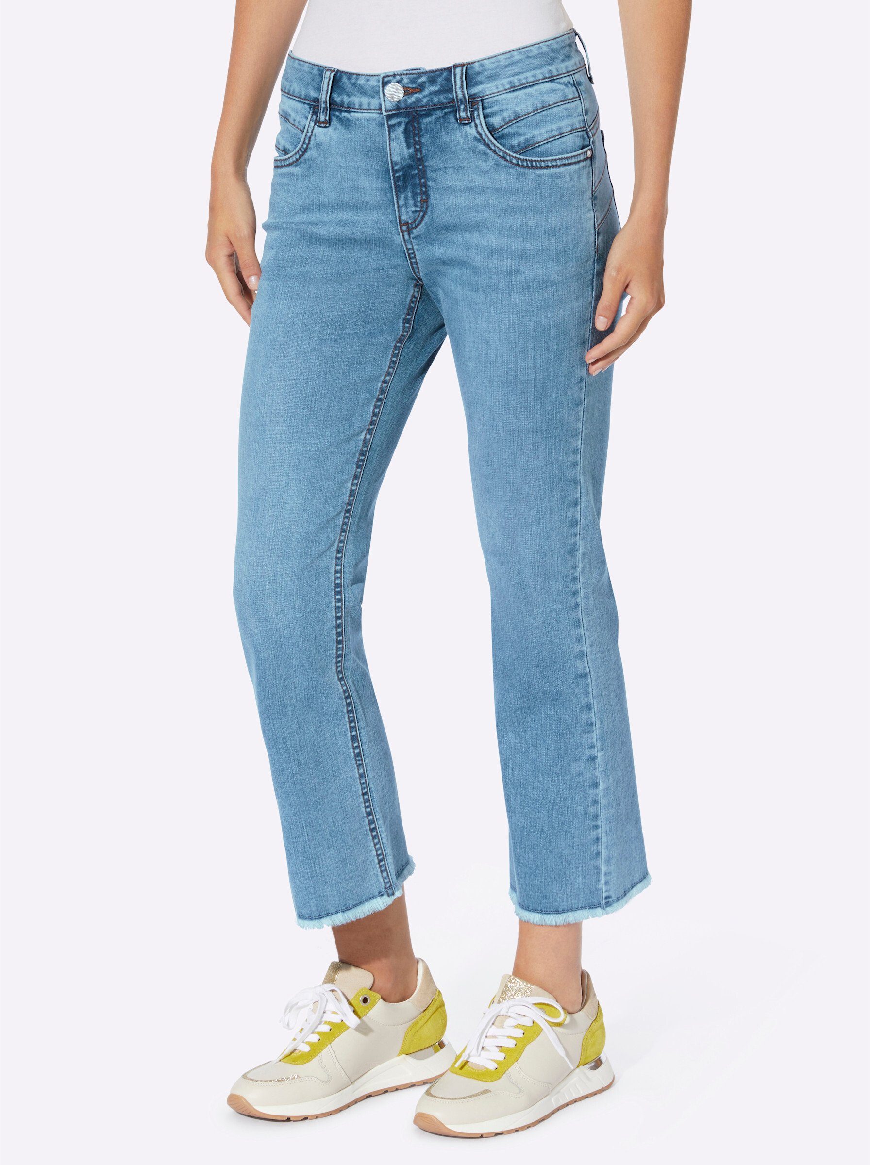heine Bequeme Jeans Push-up-Jeans günstig online kaufen