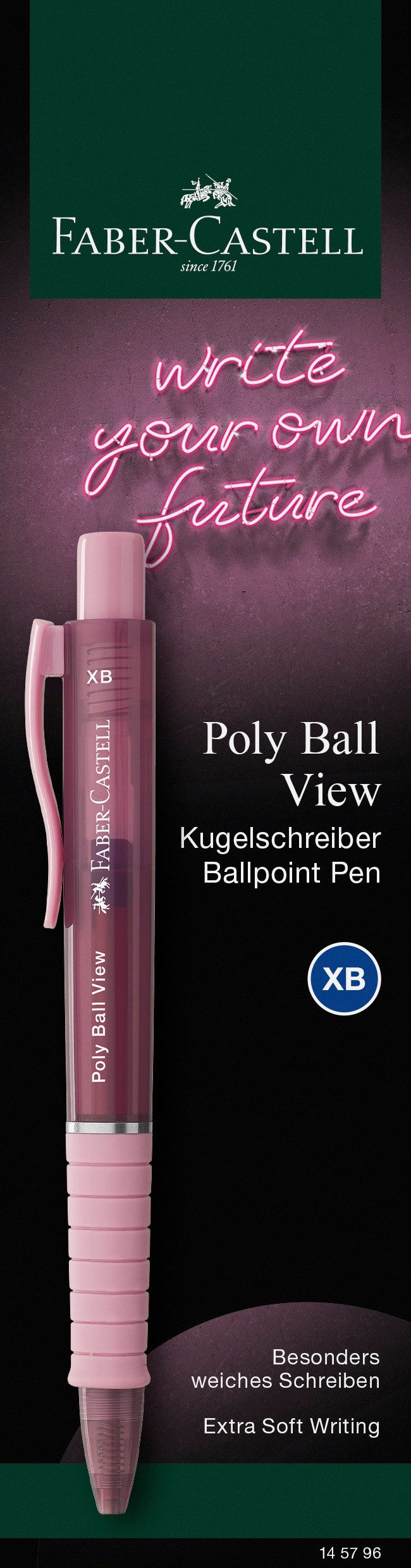 Faber-Castell Kugelschreiber Faber Castell Kugelschreiber Poly Ball View sortiert
